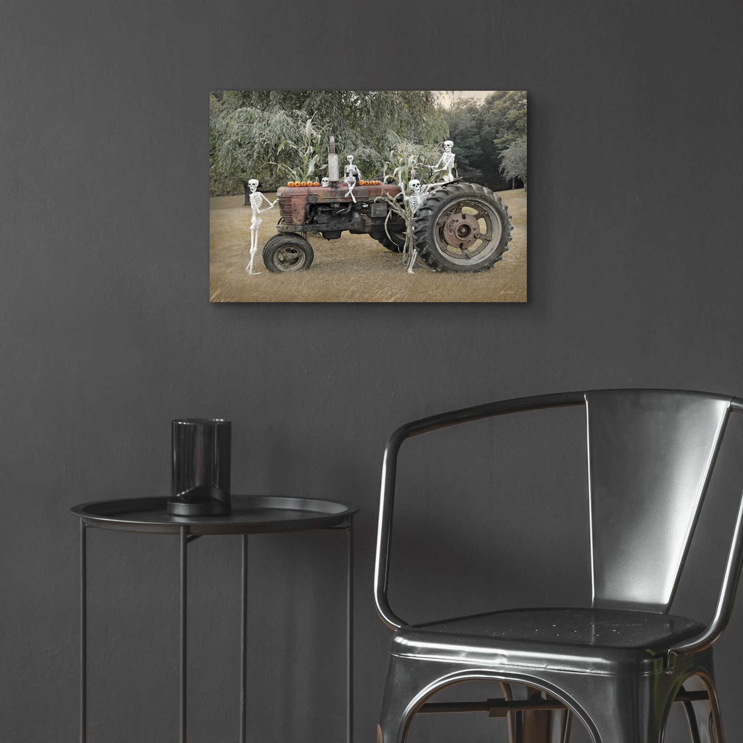 Epic Art 'Happy Fall' by Lori Deiter, Acrylic Glass Wall Art,24x16