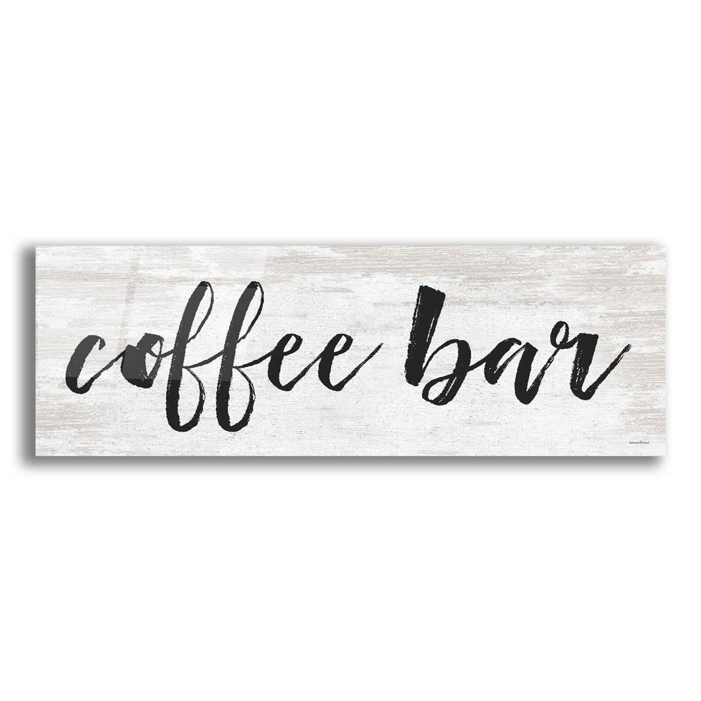 Epic Art 'Coffee Bar on White' by lettered & lined, Acrylic Glass Wall Art