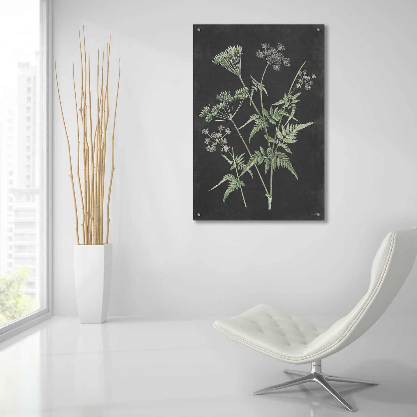 Epic Art 'Chives' by lettered & lined, Acrylic Glass Wall Art,24x36