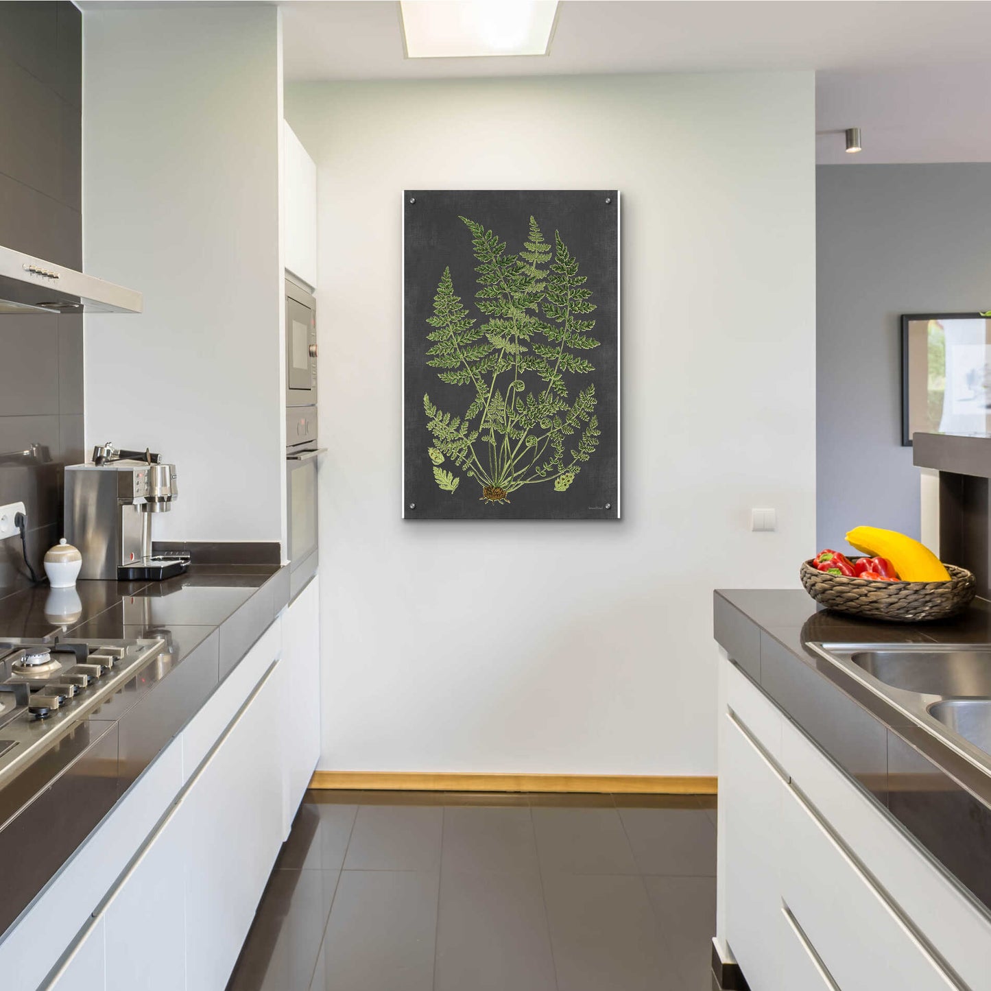 Epic Art 'Fern Study' by lettered & lined, Acrylic Glass Wall Art,24x36