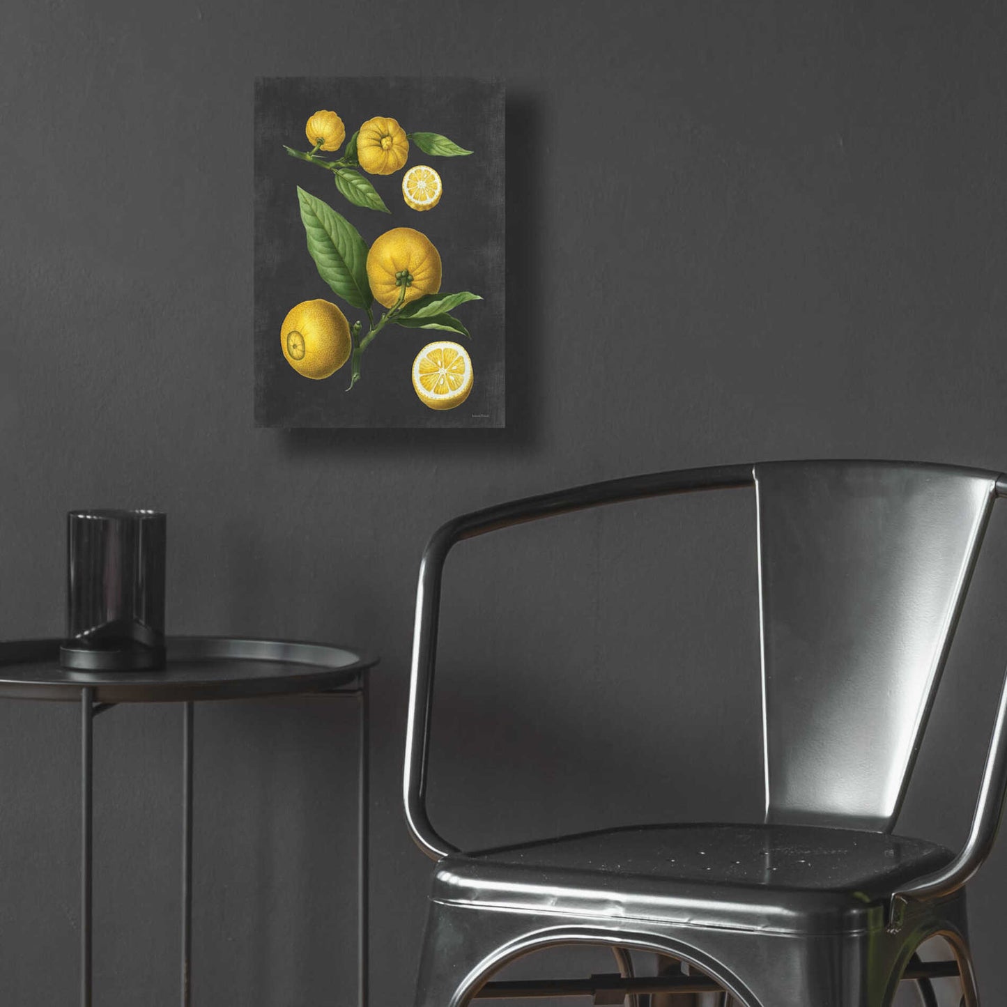 Epic Art 'Lemon Citrus' by lettered & lined, Acrylic Glass Wall Art,12x16