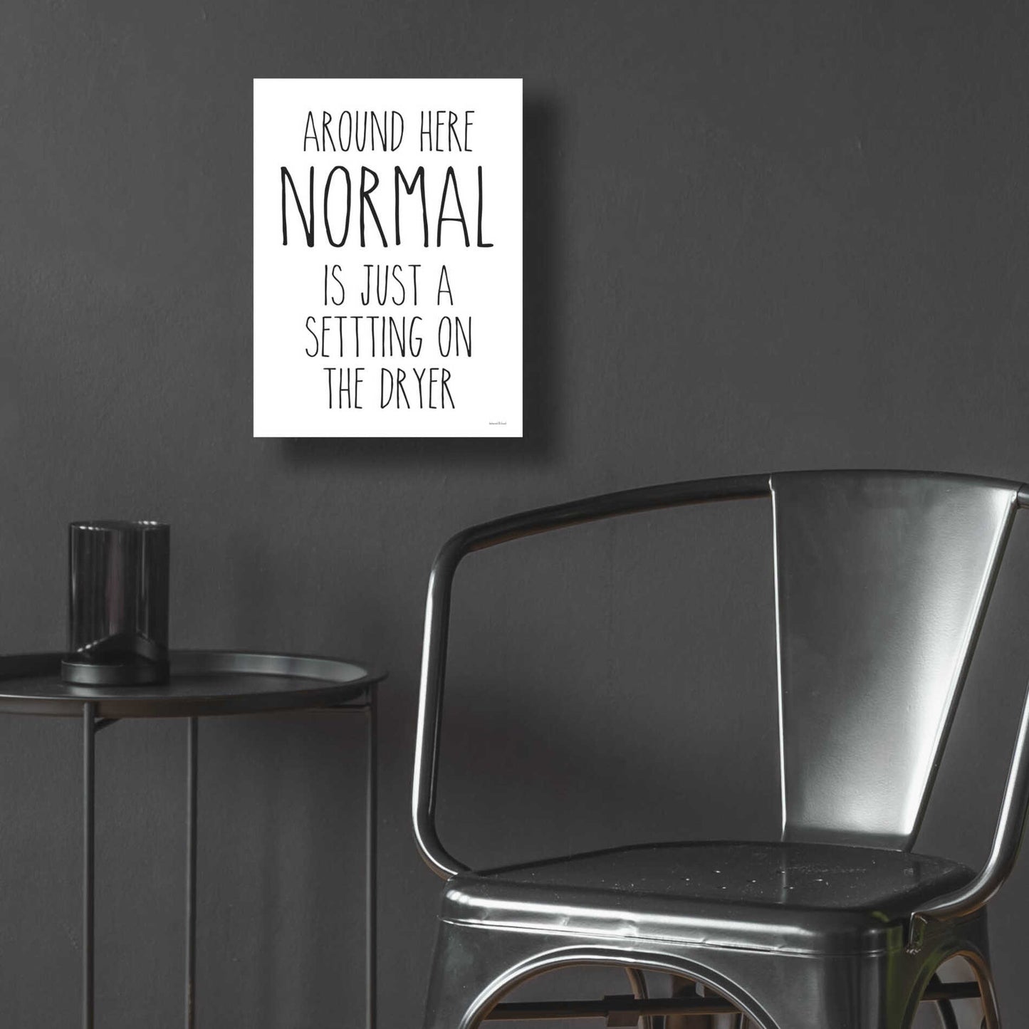 Epic Art 'Normal Dryer Setting' by lettered & lined, Acrylic Glass Wall Art,12x16