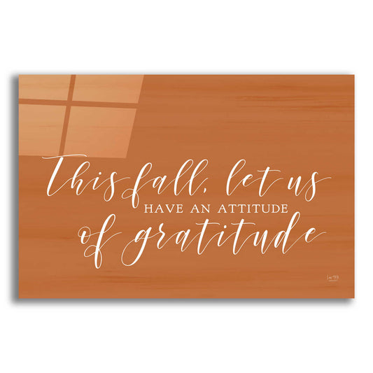 Epic Art 'Attitude of Gratitude' by Lux + Me Designs, Acrylic Glass Wall Art