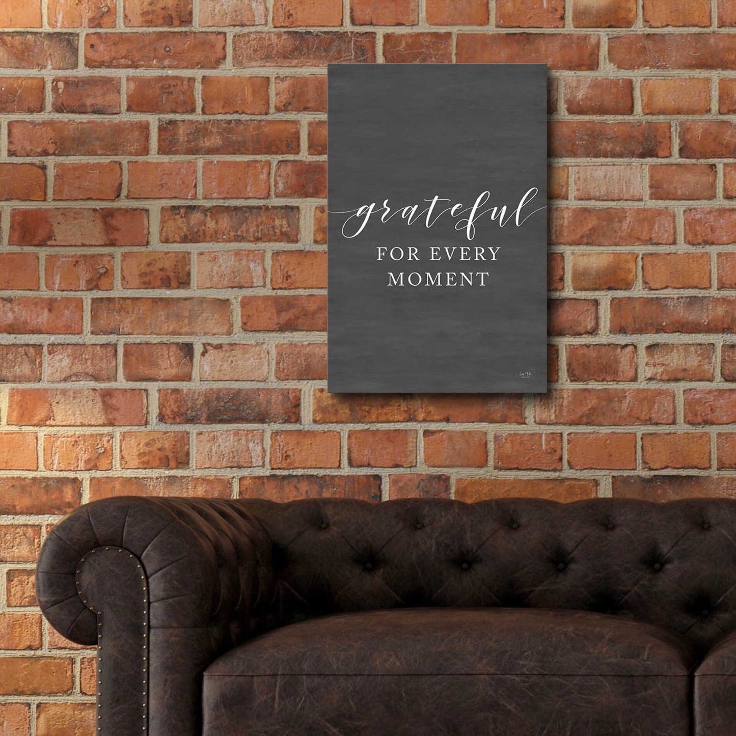 Epic Art 'Grateful for Every Moment' by Lux + Me Designs, Acrylic Glass Wall Art,16x24