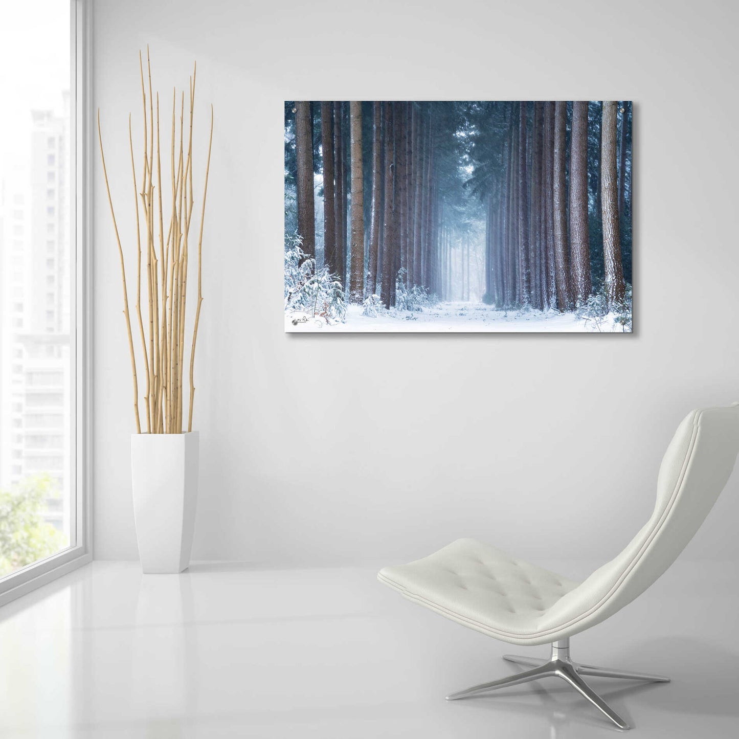 Epic Art 'Polar Winter' by Martin Podt, Acrylic Glass Wall Art,36x24