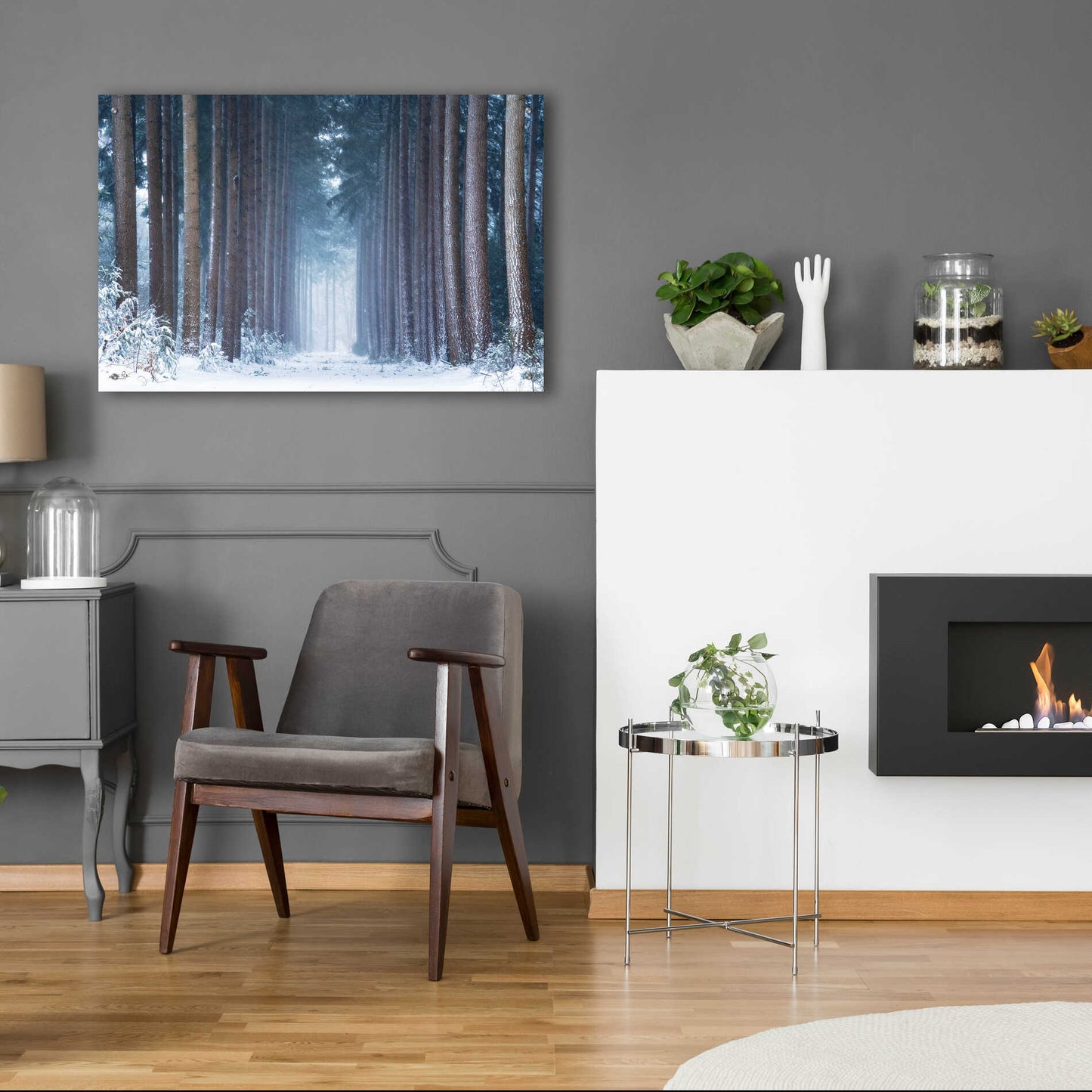 Epic Art 'Polar Winter' by Martin Podt, Acrylic Glass Wall Art,36x24