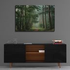 Epic Art 'Moody Green' by Martin Podt, Acrylic Glass Wall Art,36x24