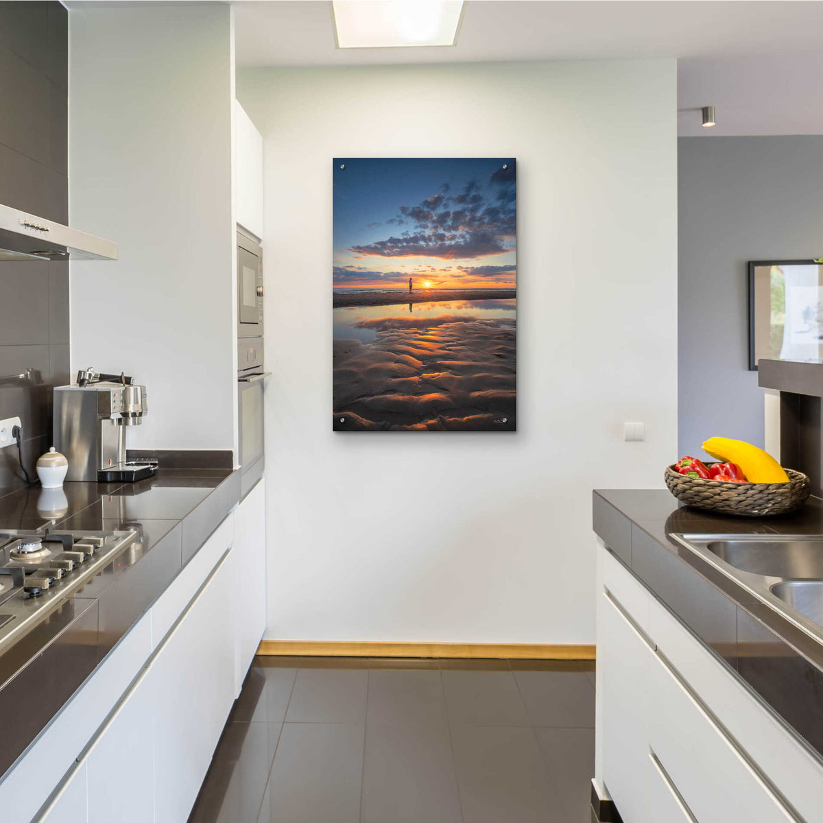 Epic Art 'Peaceful Sunset' by Martin Podt, Acrylic Glass Wall Art,24x36