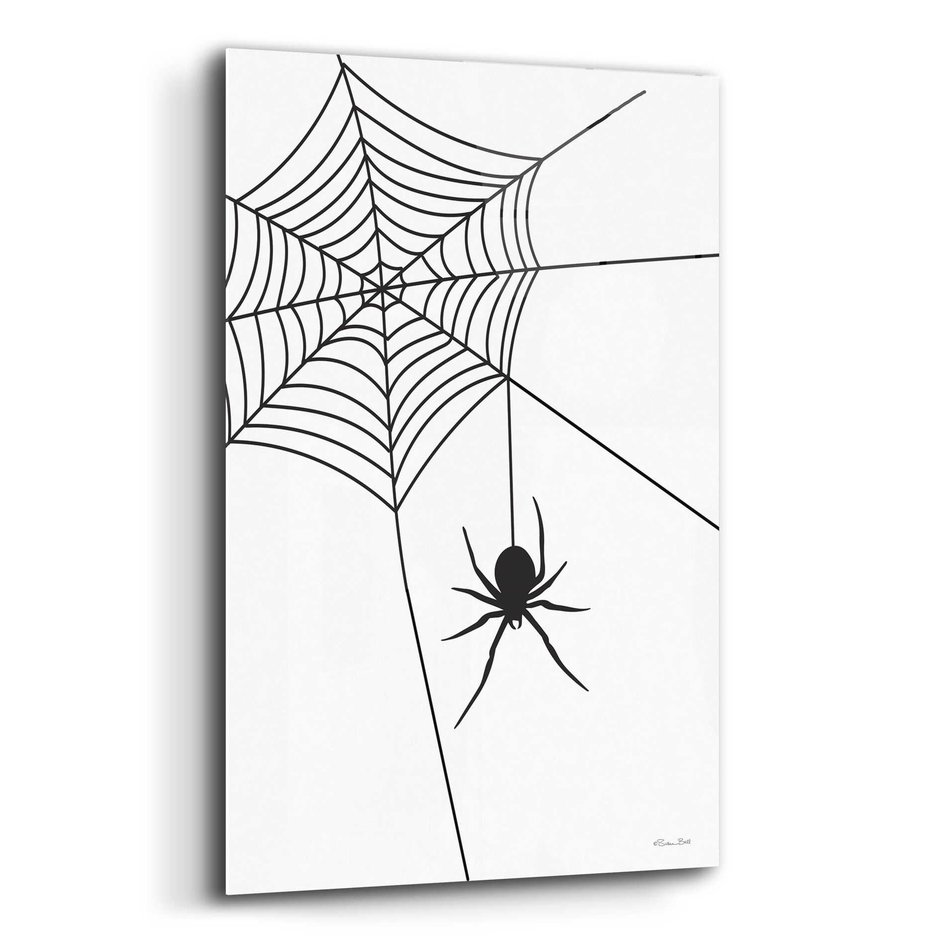 Epic Art 'Creepy Spider' by Susan Ball, Acrylic Glass Wall Art