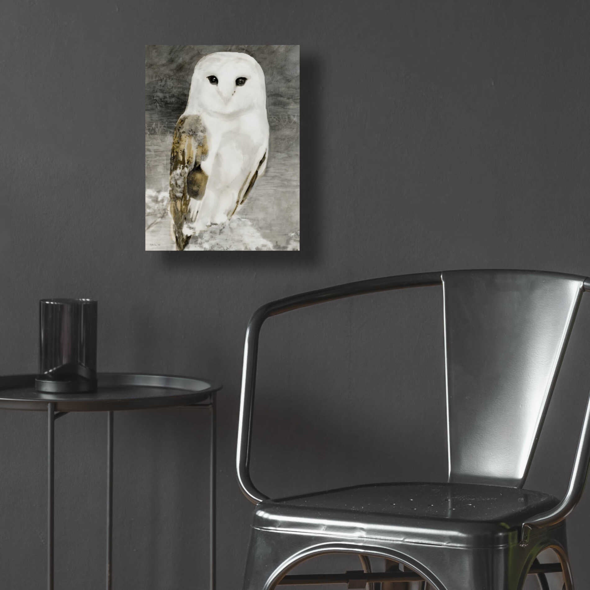 Epic Art 'Snowy Owl 1' by Stellar Design Studio, Acrylic Glass Wall Art,12x16