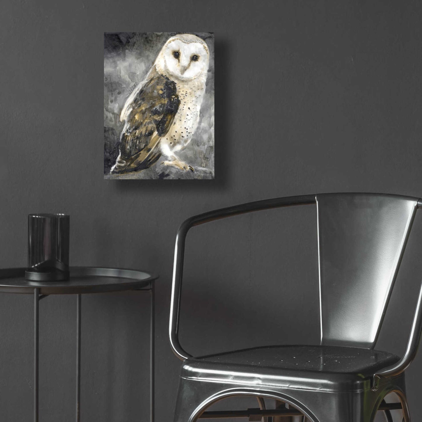 Epic Art 'Snowy Owl 2' by Stellar Design Studio, Acrylic Glass Wall Art,12x16