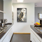 Epic Art 'Snowy Owl 2' by Stellar Design Studio, Acrylic Glass Wall Art,24x36