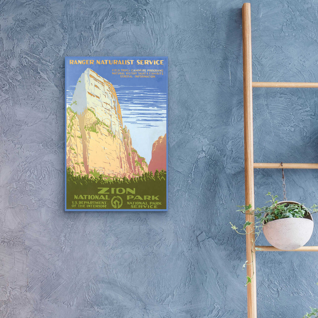 Epic Art 'Zion National Park' by Stellar Design Studio, Acrylic Glass Wall Art,16x24