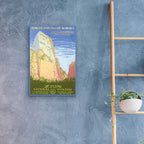 Epic Art 'Zion National Park' by Stellar Design Studio, Acrylic Glass Wall Art,16x24