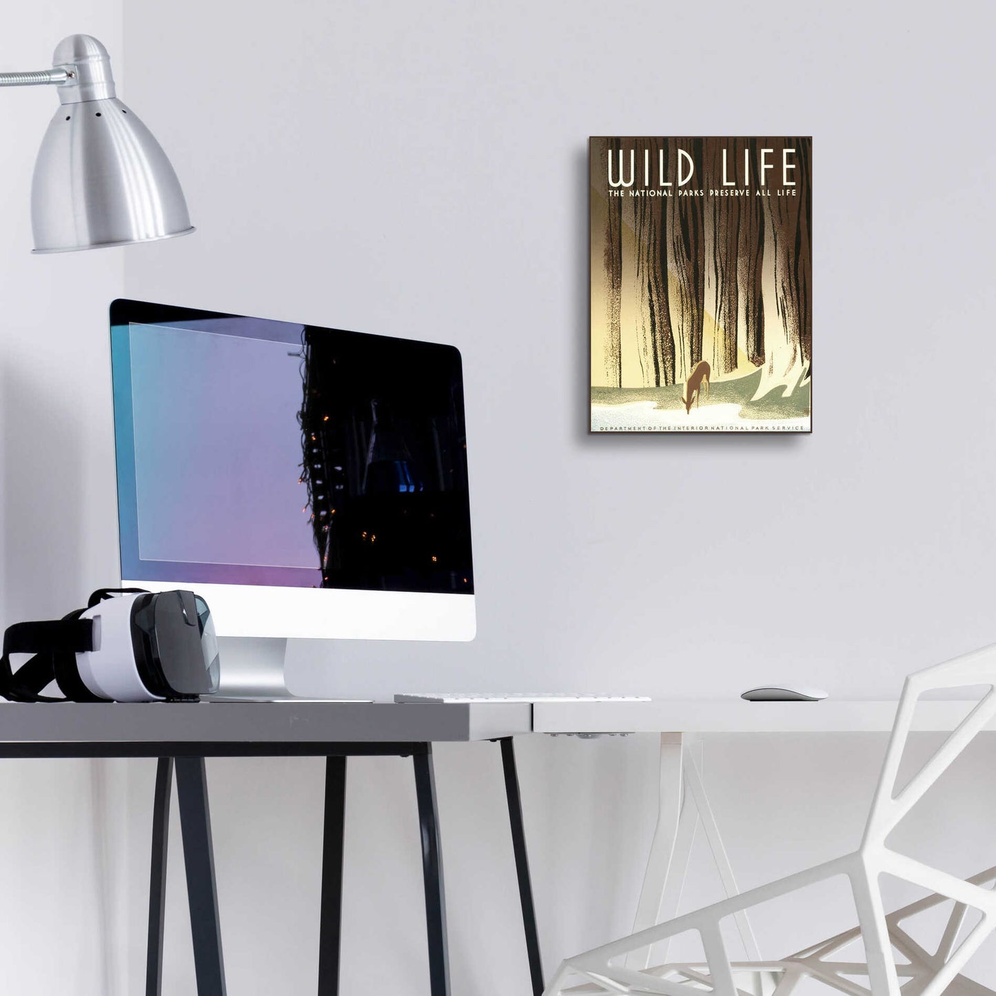 Epic Art 'Wild Life' by Stellar Design Studio, Acrylic Glass Wall Art,12x16
