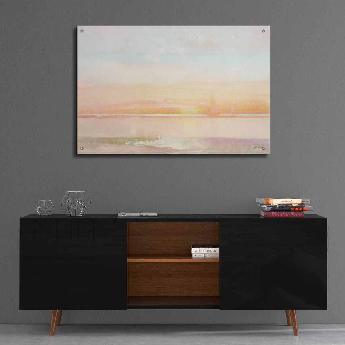Epic Art 'Peaceful Shore 1' by Stellar Design Studio, Acrylic Glass Wall Art,36x24