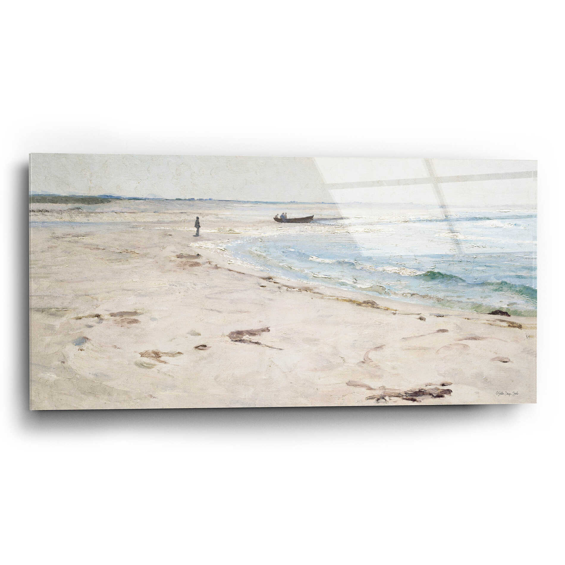 Epic Art 'From the Beach' by Stellar Design Studio, Acrylic Glass Wall Art,24x12