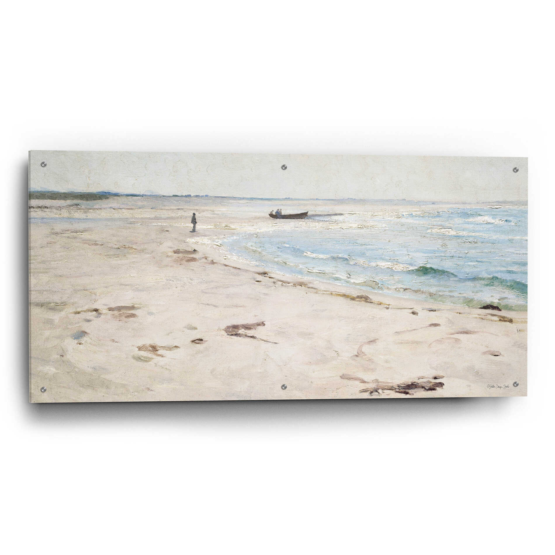 Epic Art 'From the Beach' by Stellar Design Studio, Acrylic Glass Wall Art,48x24