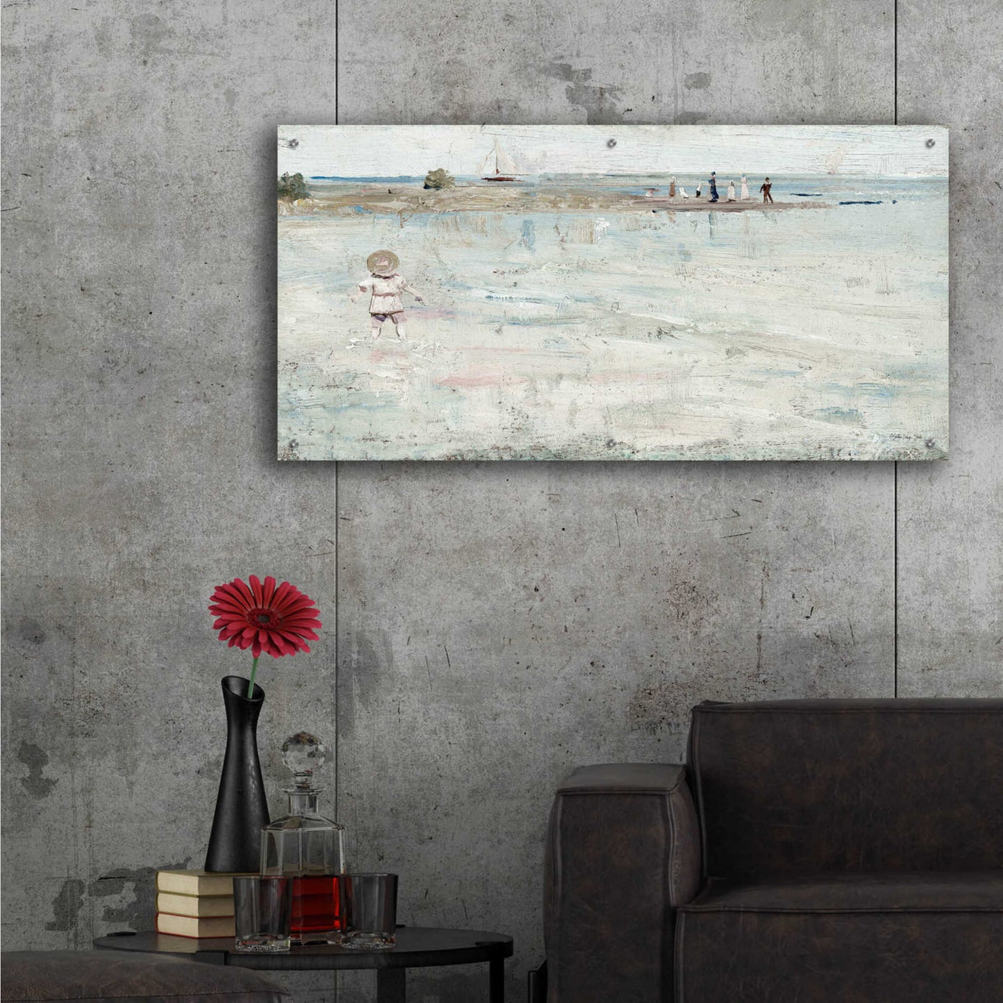 Epic Art 'Ricketts Point' by Stellar Design Studio, Acrylic Glass Wall Art,48x24