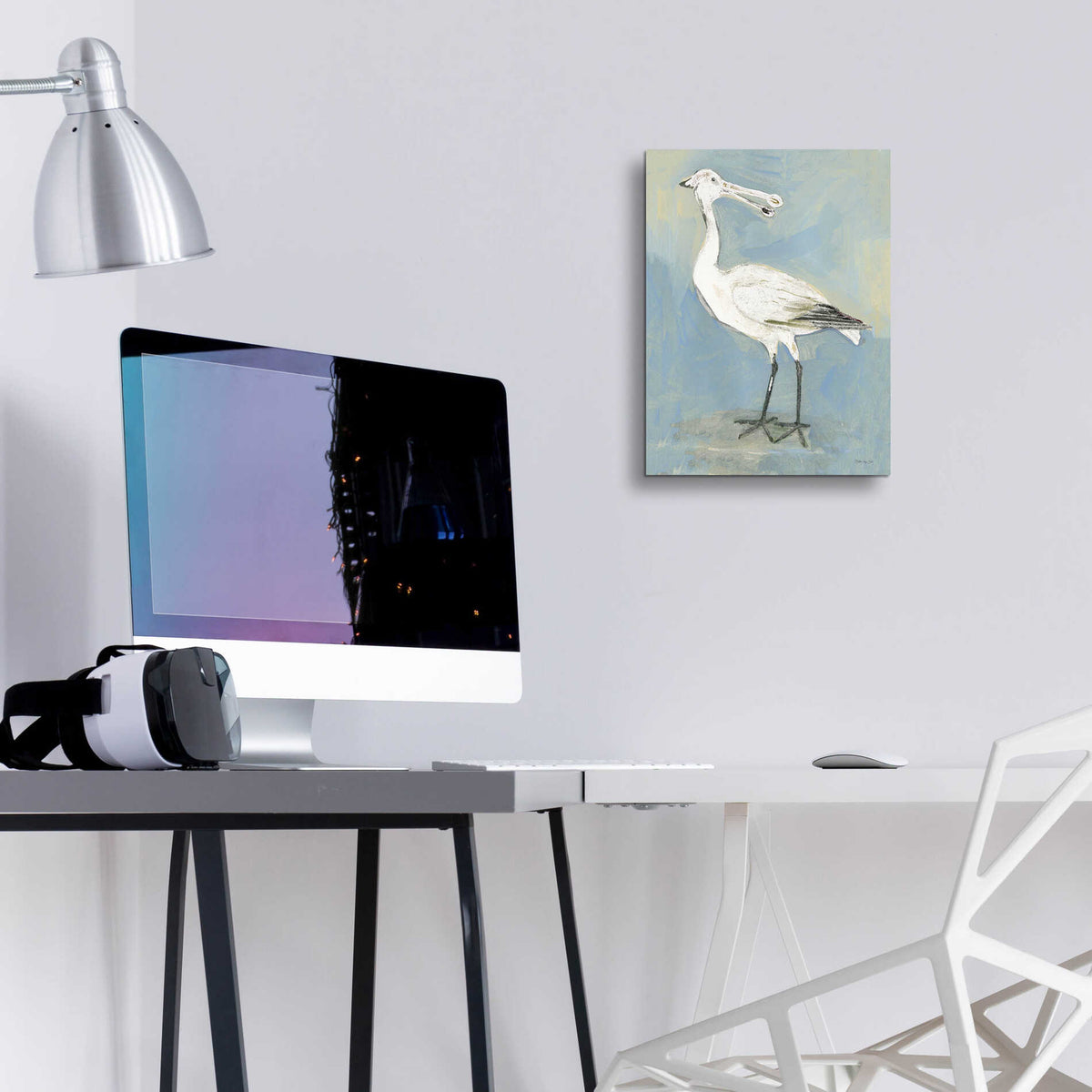 Epic Art 'Sea Bird 1' by Stellar Design Studio, Acrylic Glass Wall Art,12x16