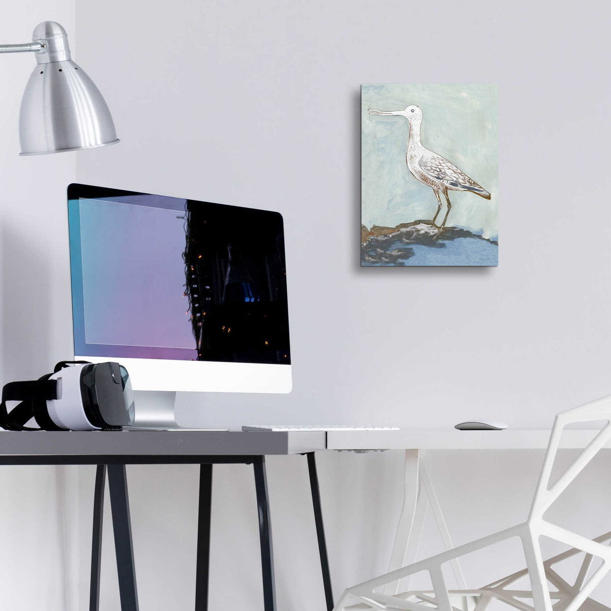 Epic Art 'Sea Bird 2' by Stellar Design Studio, Acrylic Glass Wall Art,12x16