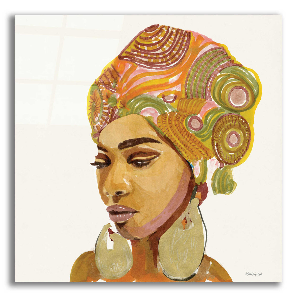 Epic Art 'Inner Strength' by Stellar Design Studio, Acrylic Glass Wall Art