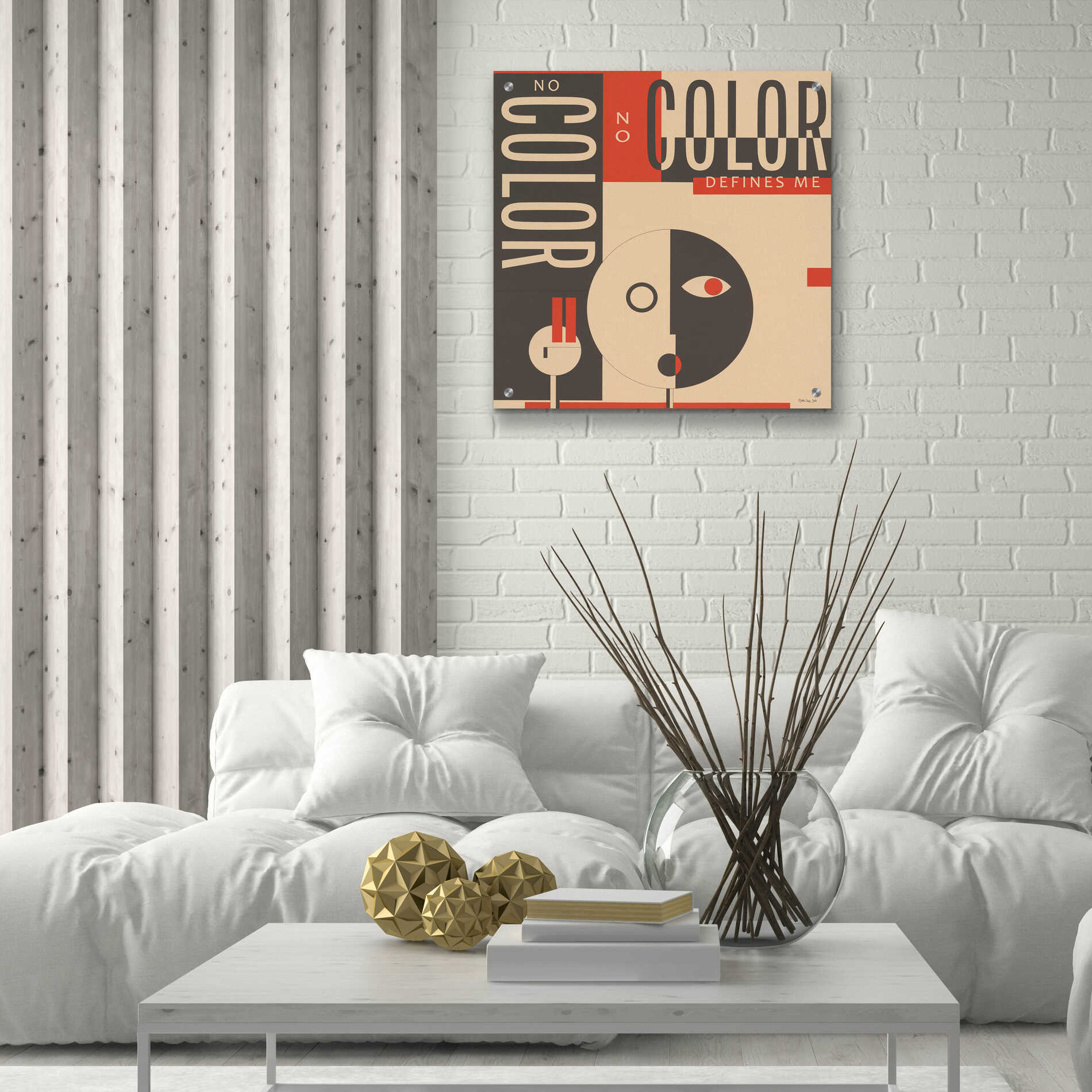 Epic Art 'Color Defines Me' by Stellar Design Studio, Acrylic Glass Wall Art,24x24