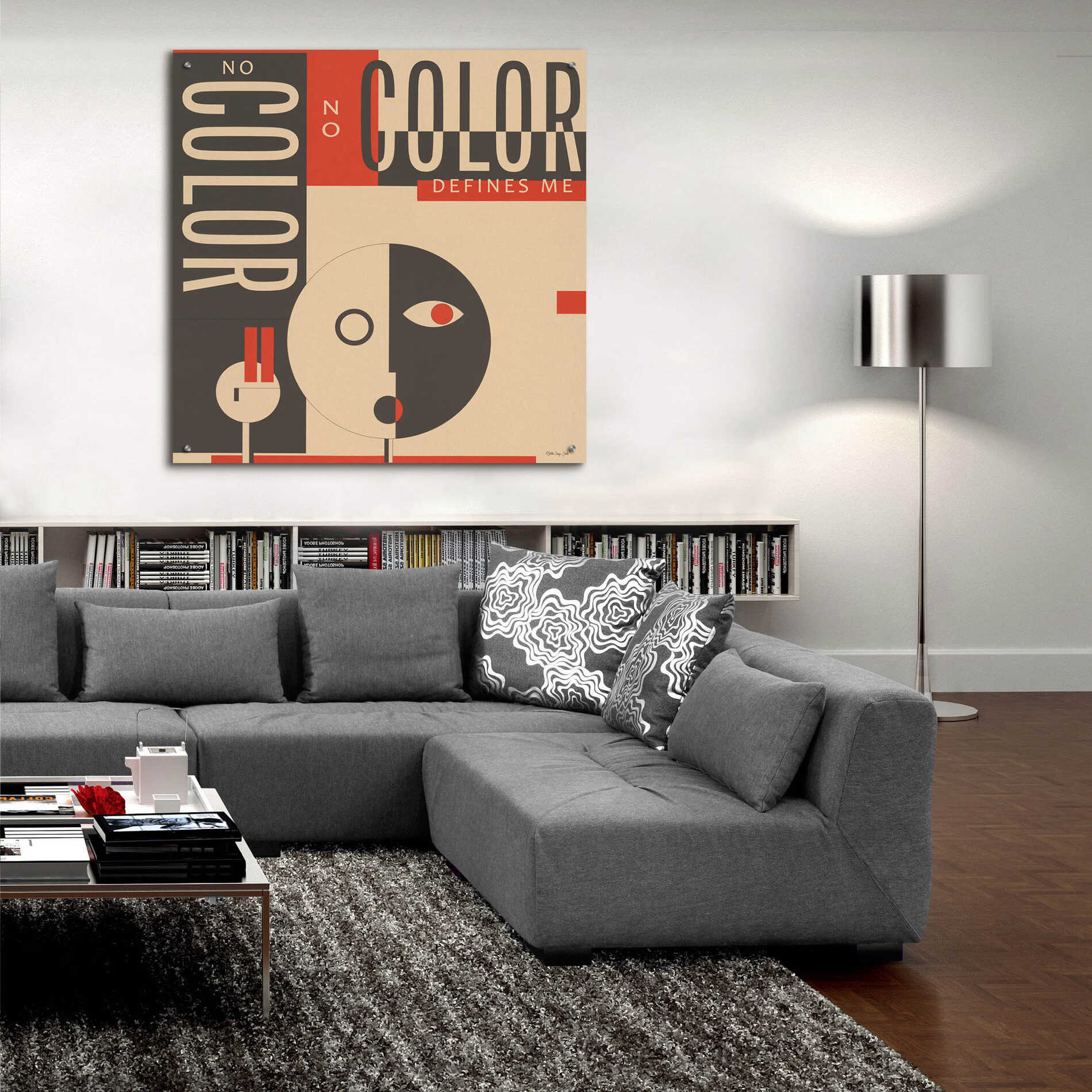 Epic Art 'Color Defines Me' by Stellar Design Studio, Acrylic Glass Wall Art,36x36