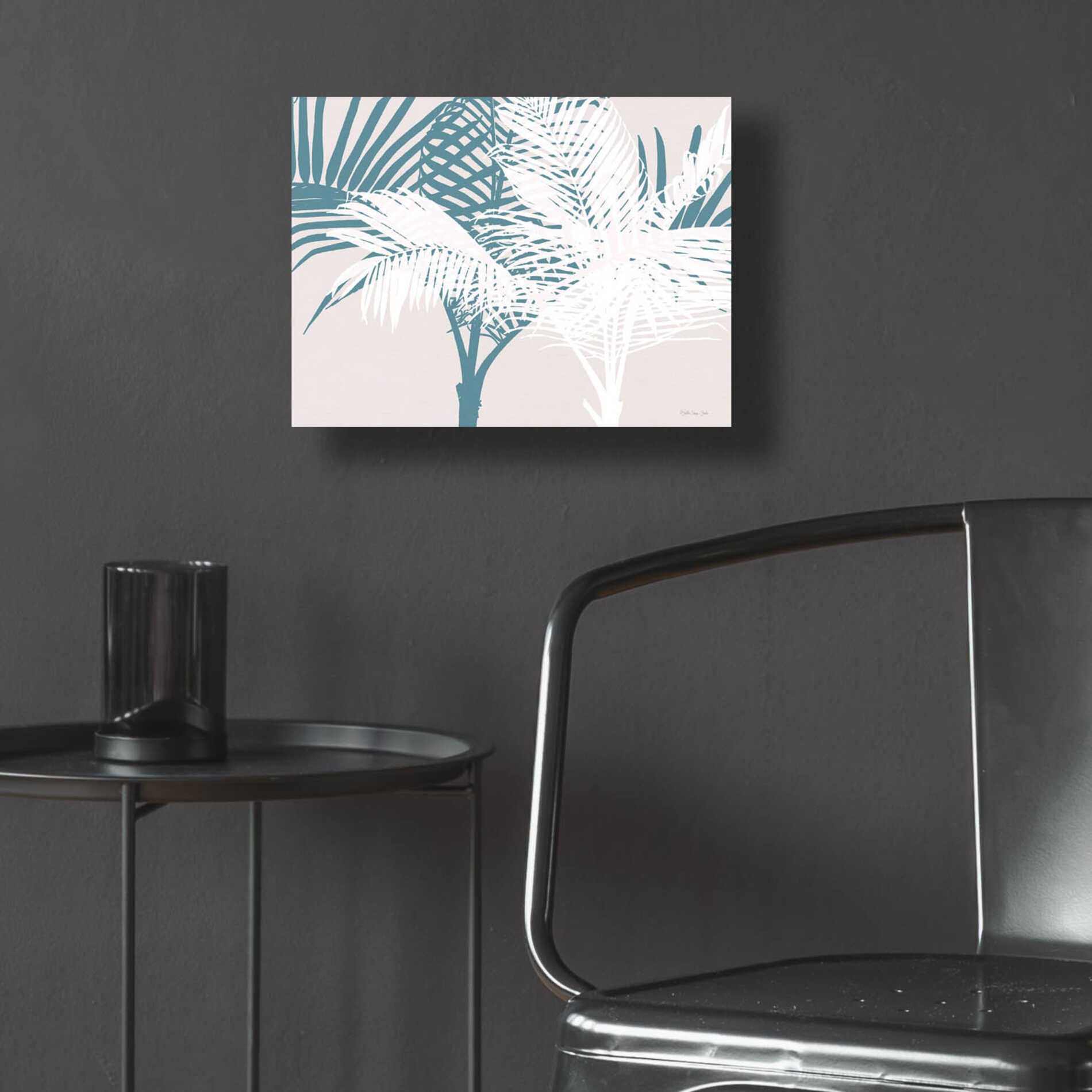 Epic Art 'Transitioning Palm Pattern' by Stellar Design Studio, Acrylic Glass Wall Art,16x12