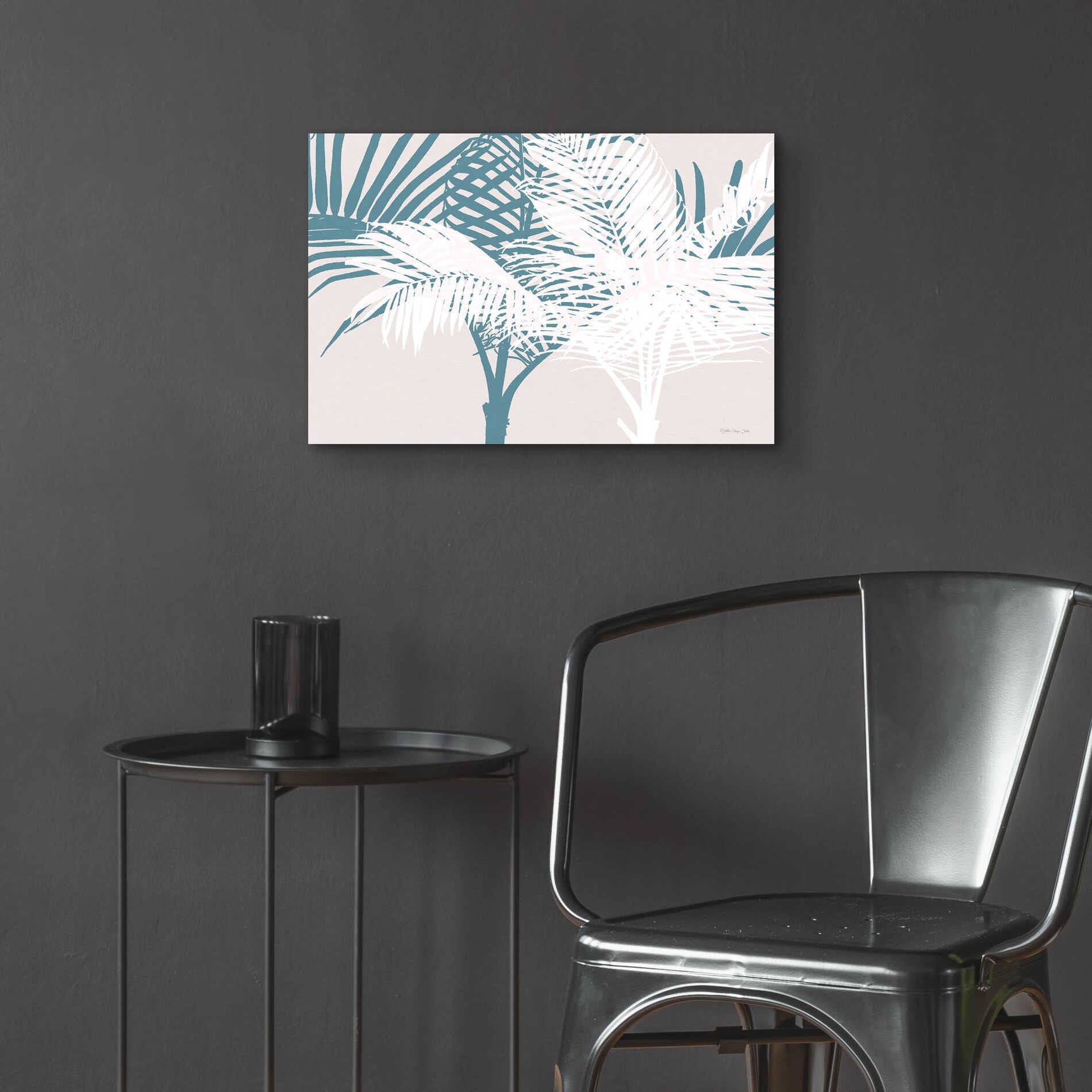 Epic Art 'Transitioning Palm Pattern' by Stellar Design Studio, Acrylic Glass Wall Art,24x16