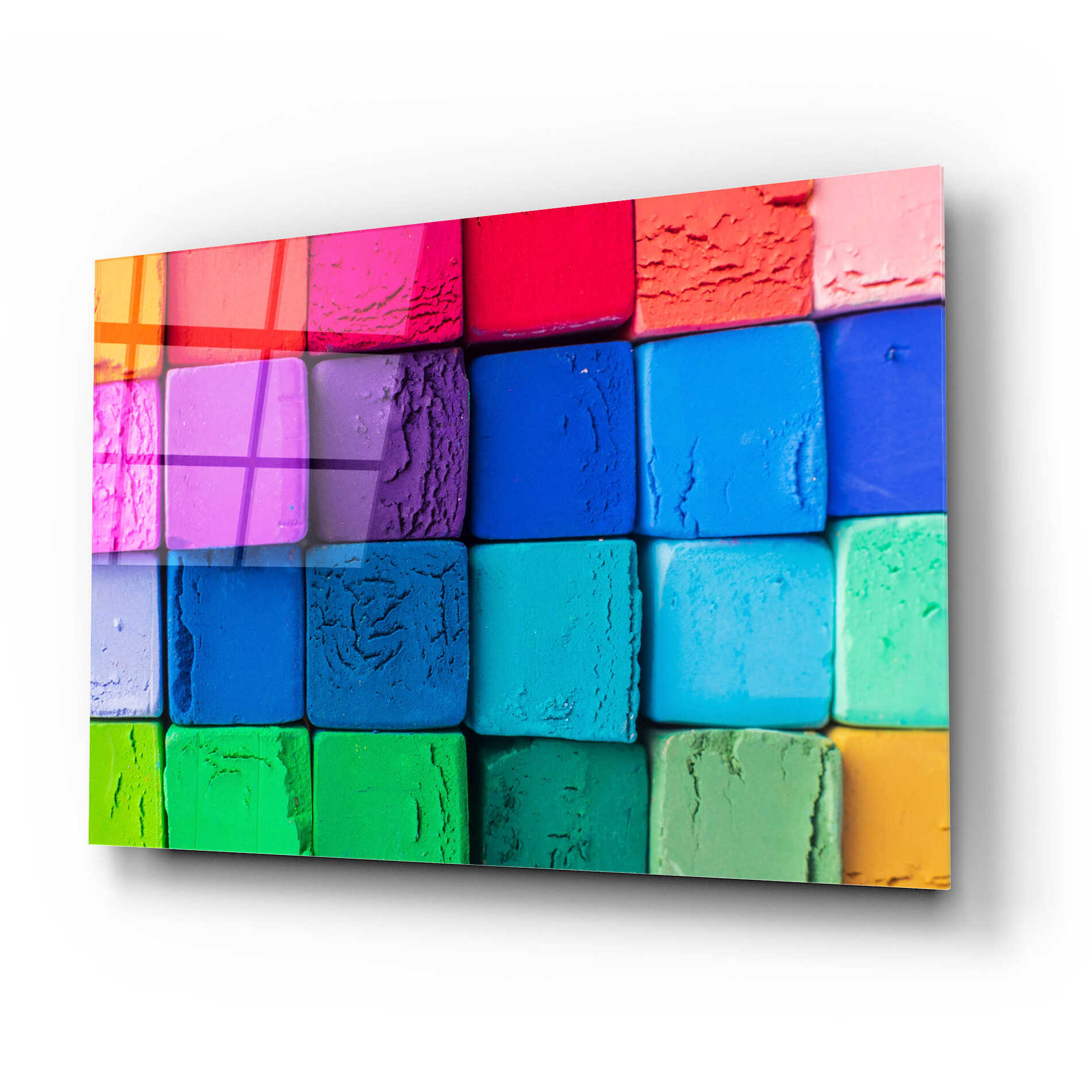 Epic Art 'Art Blocks' by Epic Portfolio, Acrylic Glass Wall Art,24x16