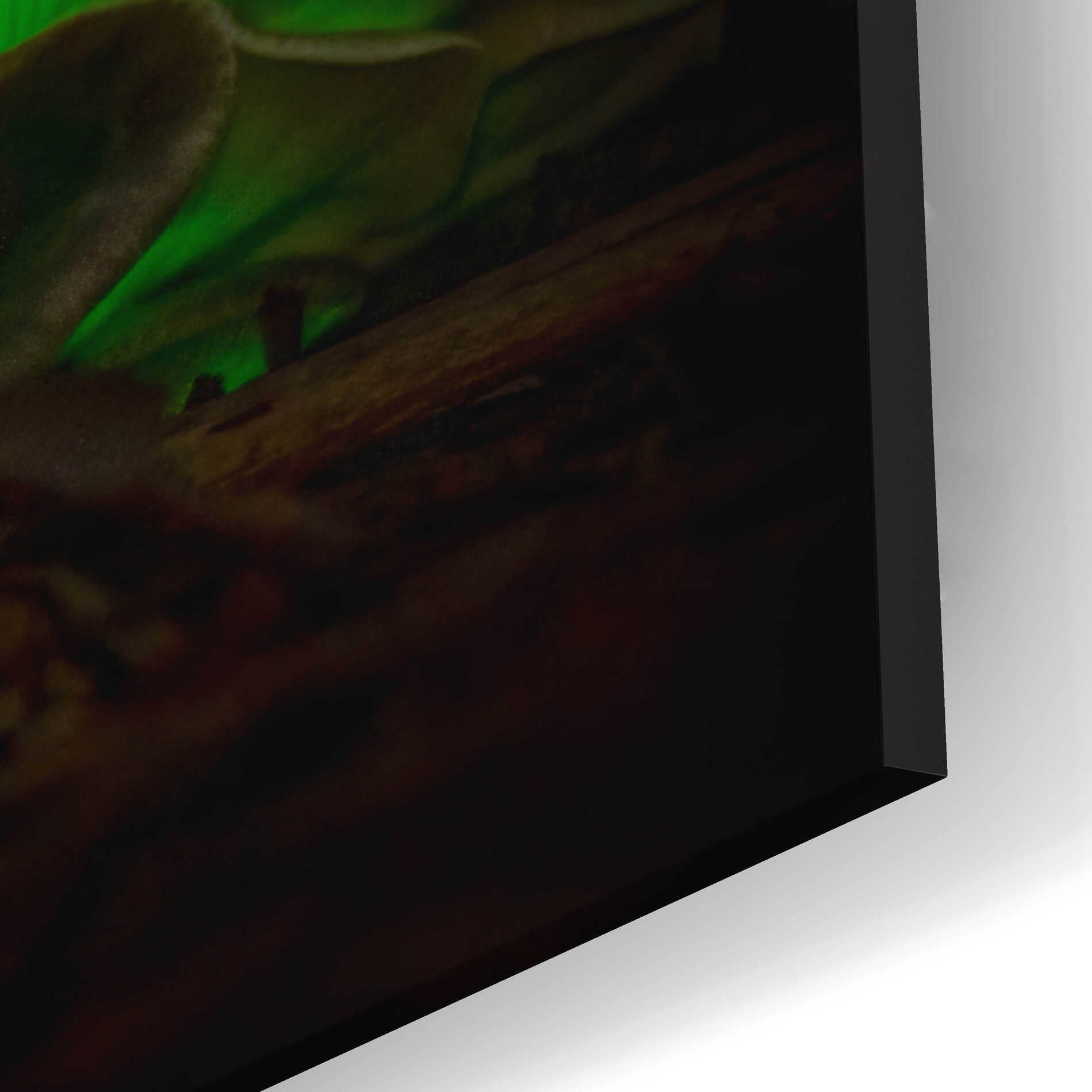 Epic Art 'Emerald Boom' by Epic Portfolio Acrylic Glass Wall Art,24x12