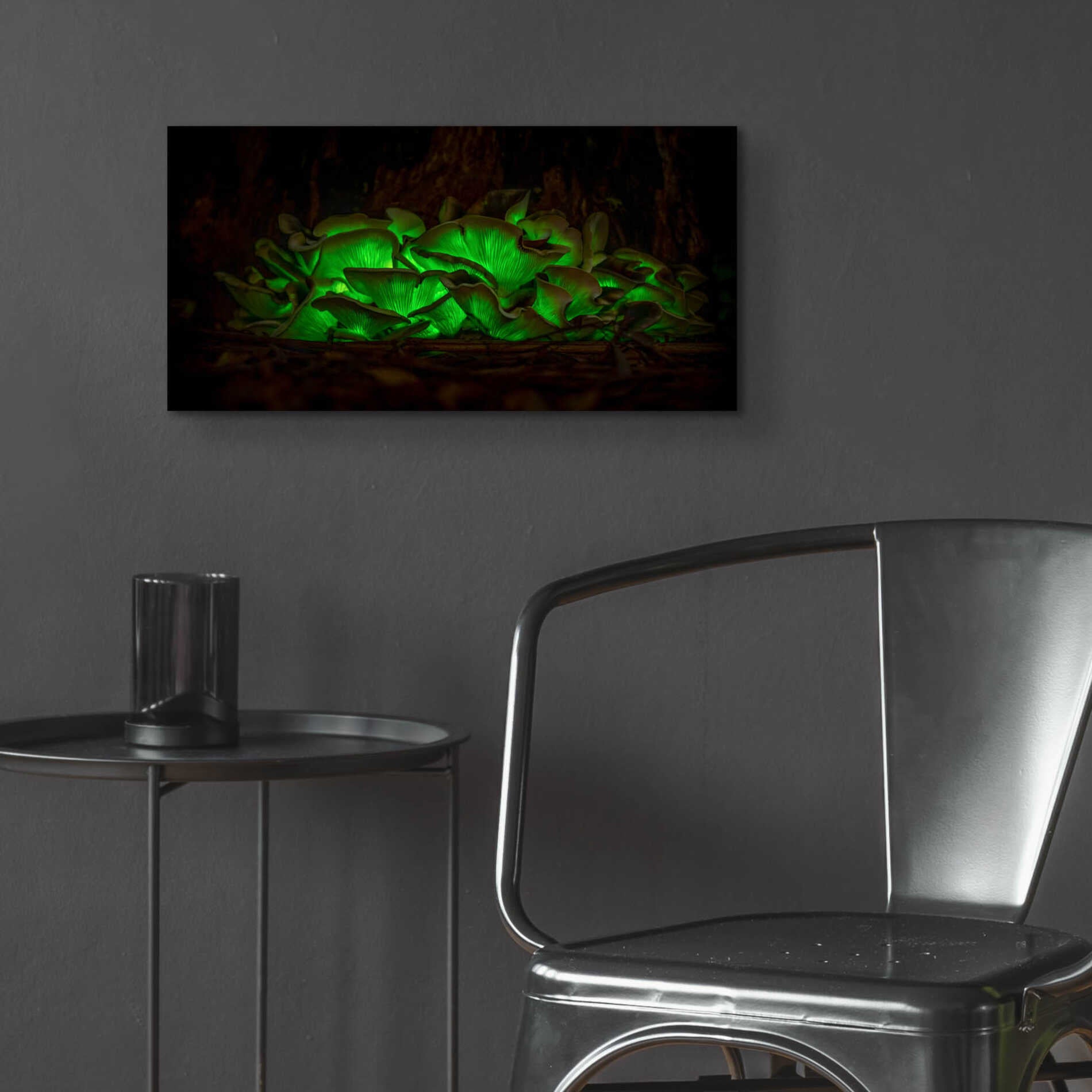 Epic Art 'Emerald Boom' by Epic Portfolio Acrylic Glass Wall Art,24x12