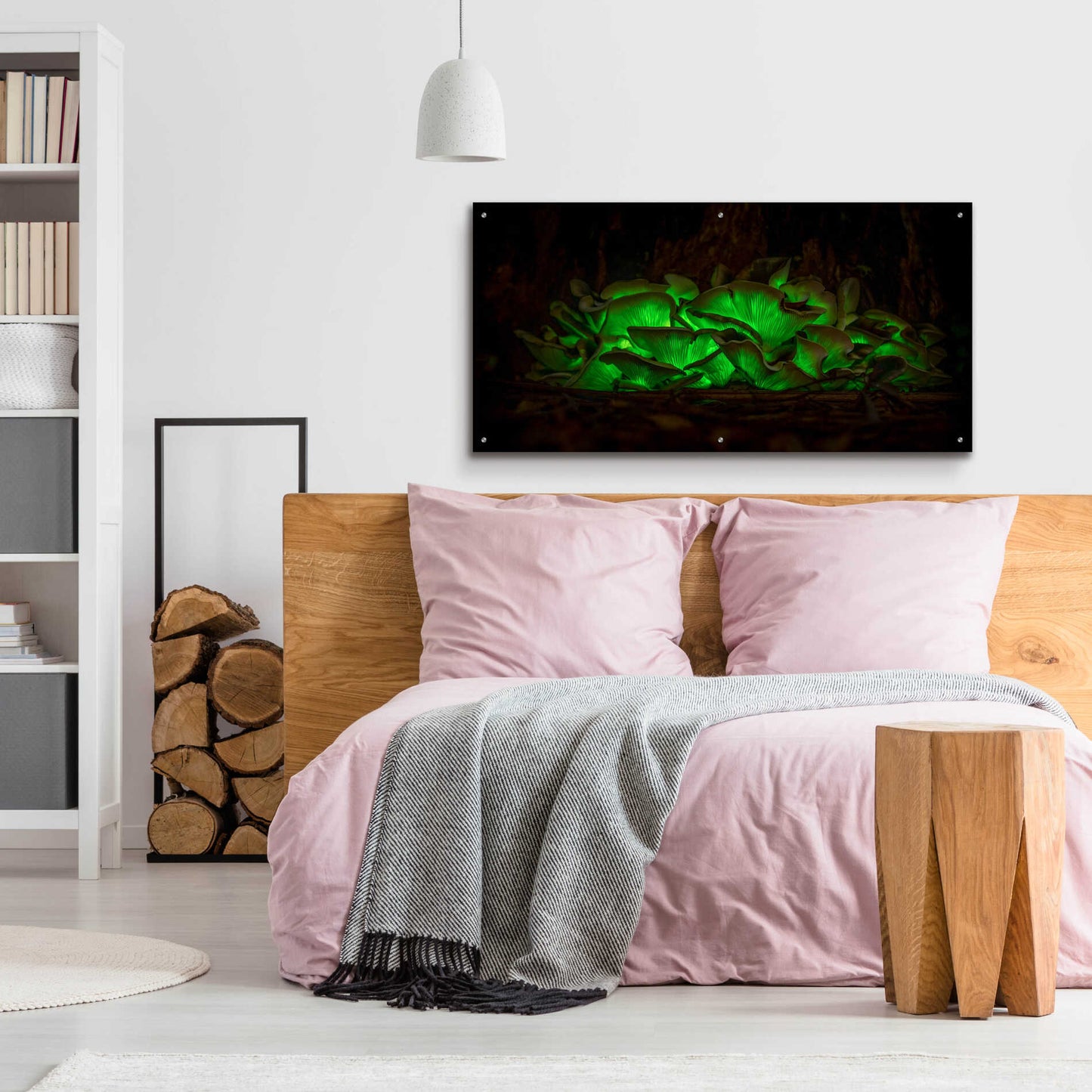 Epic Art 'Emerald Boom' by Epic Portfolio Acrylic Glass Wall Art,48x24