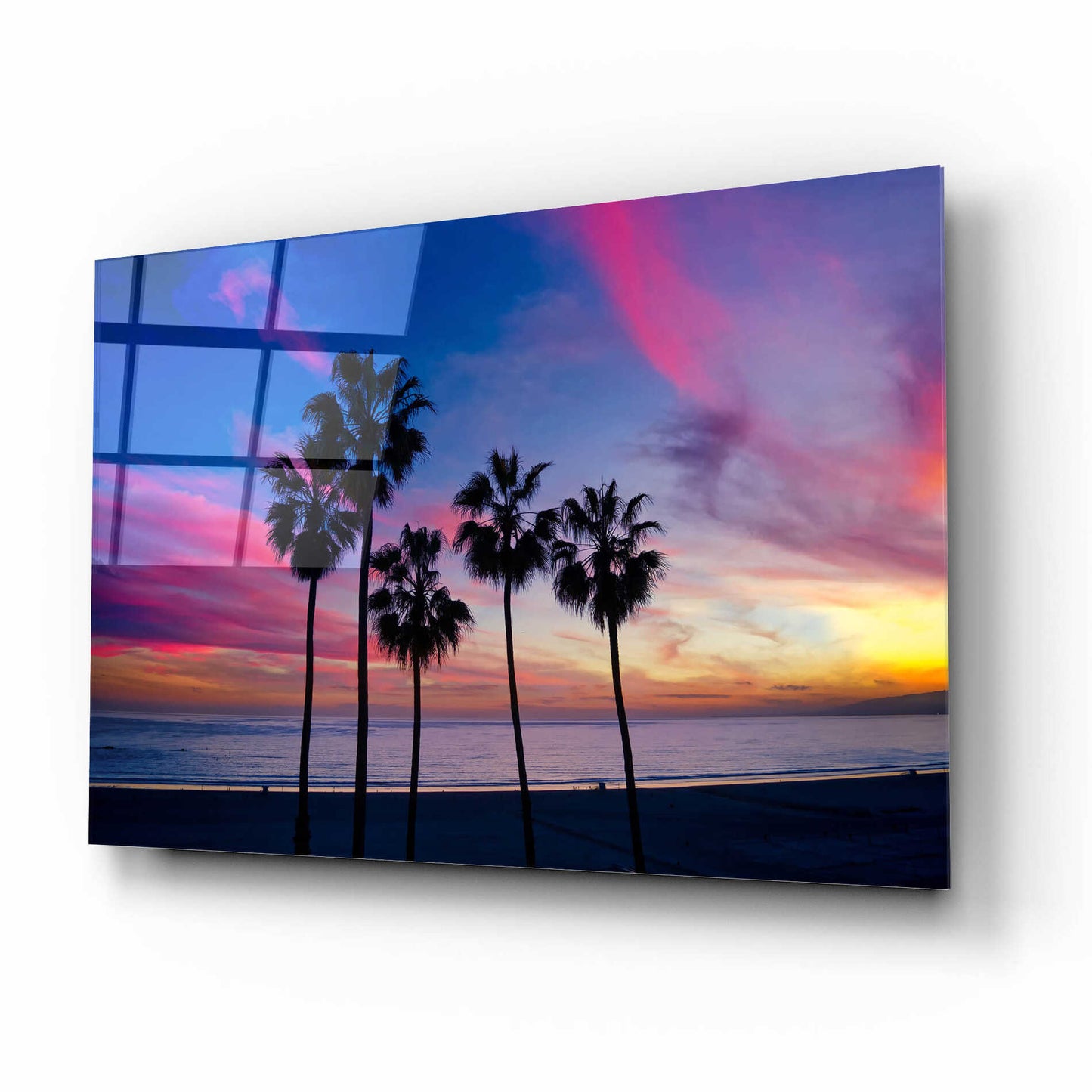 Epic Art 'Florida Sunset' by Epic Portfolio Acrylic Glass Wall Art,16x12