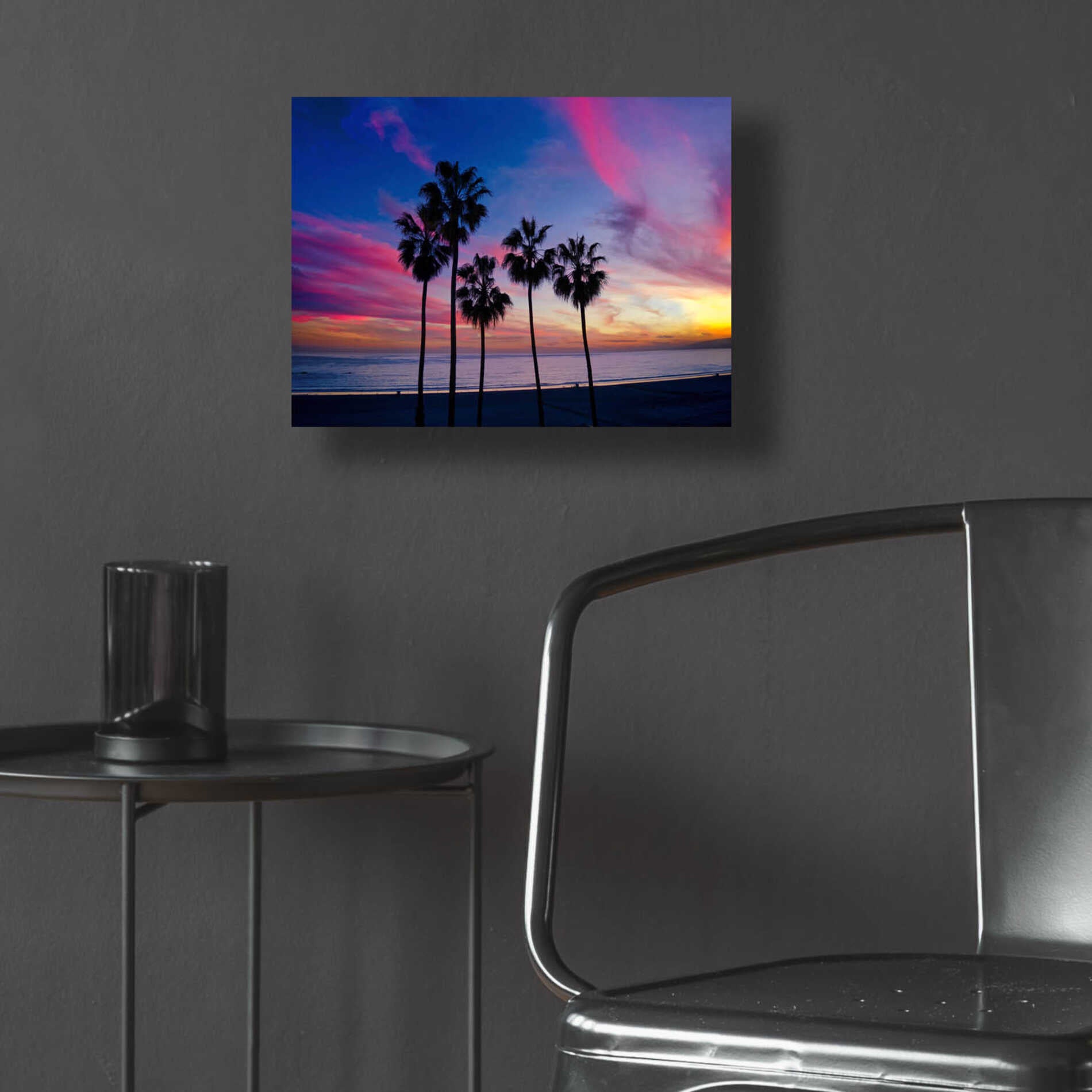 Epic Art 'Florida Sunset' by Epic Portfolio Acrylic Glass Wall Art,16x12