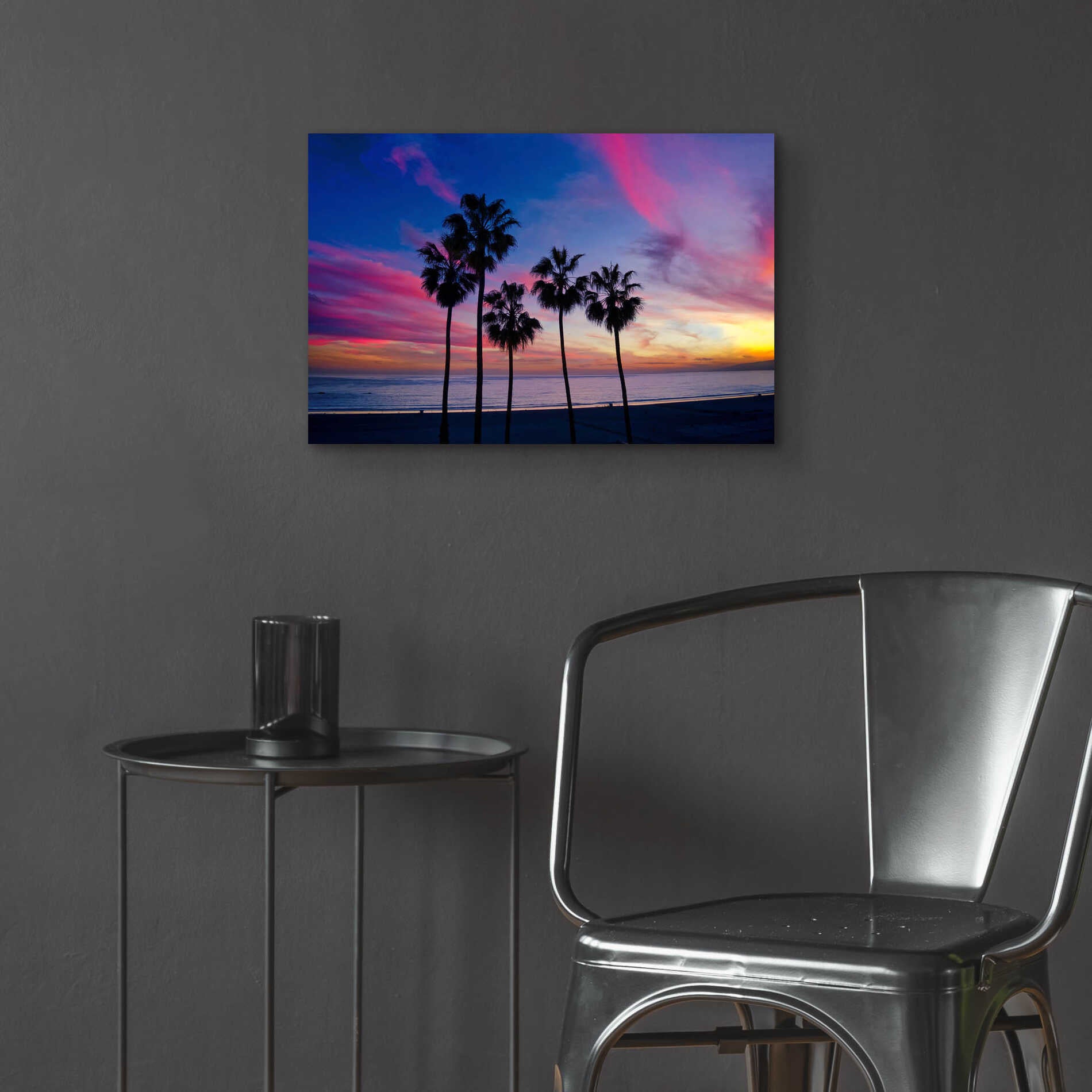 Epic Art 'Florida Sunset' by Epic Portfolio Acrylic Glass Wall Art,24x16