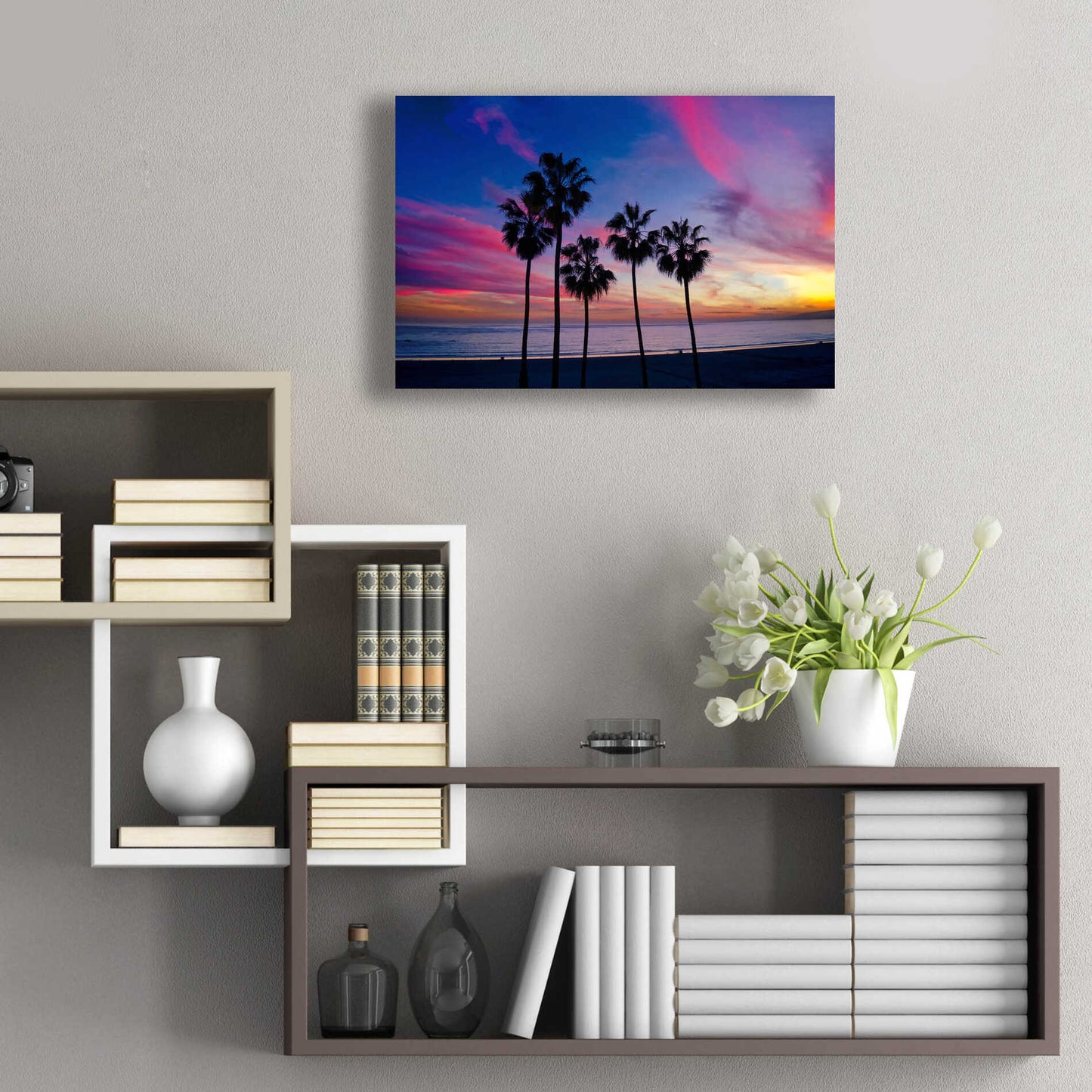 Epic Art 'Florida Sunset' by Epic Portfolio Acrylic Glass Wall Art,24x16