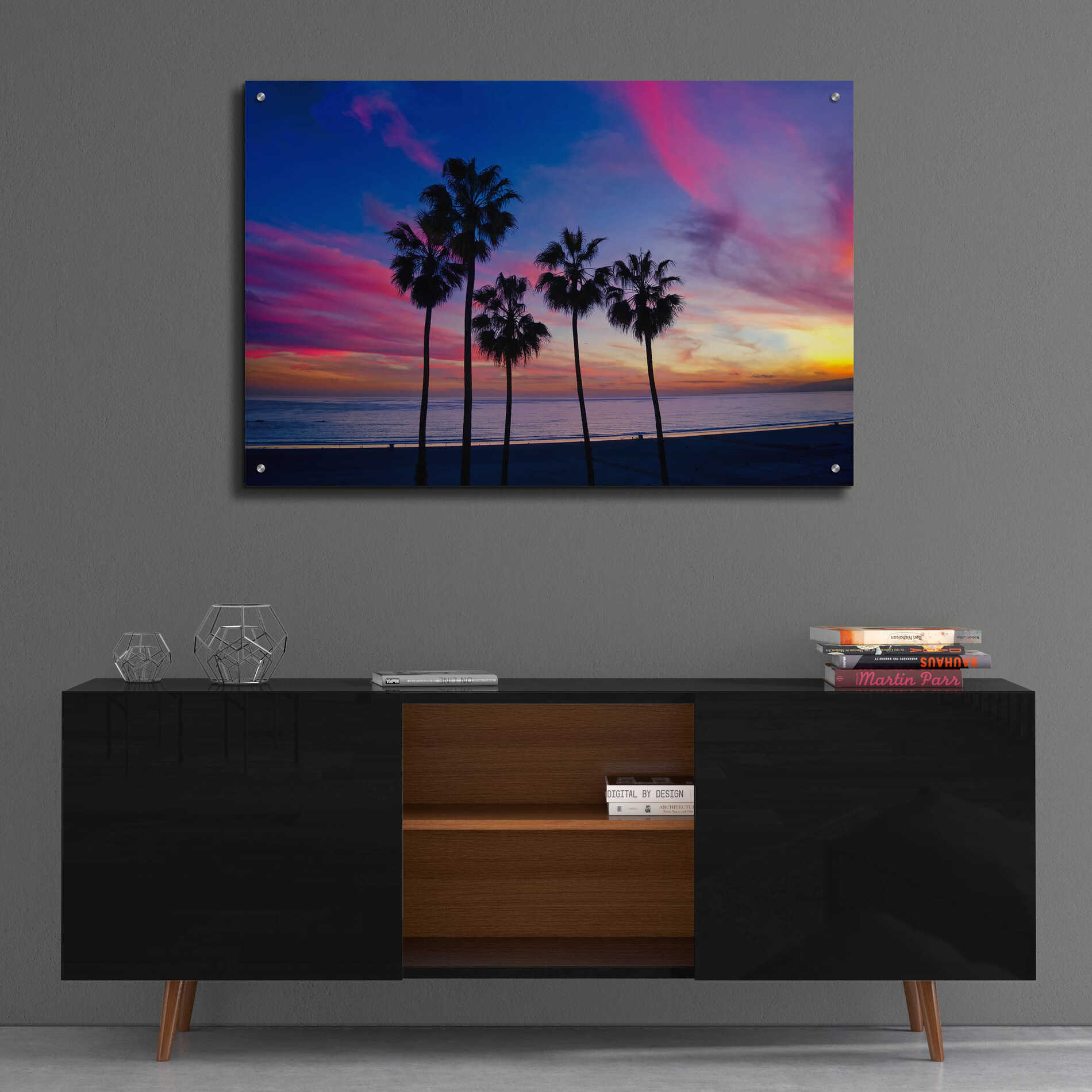 Epic Art 'Florida Sunset' by Epic Portfolio Acrylic Glass Wall Art,36x24