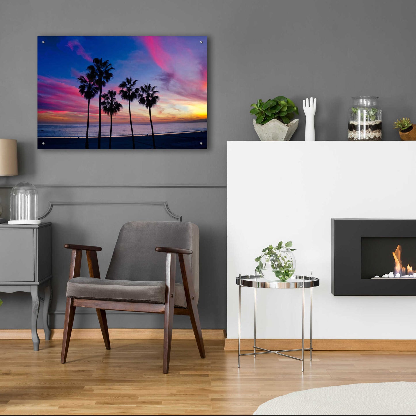 Epic Art 'Florida Sunset' by Epic Portfolio Acrylic Glass Wall Art,36x24