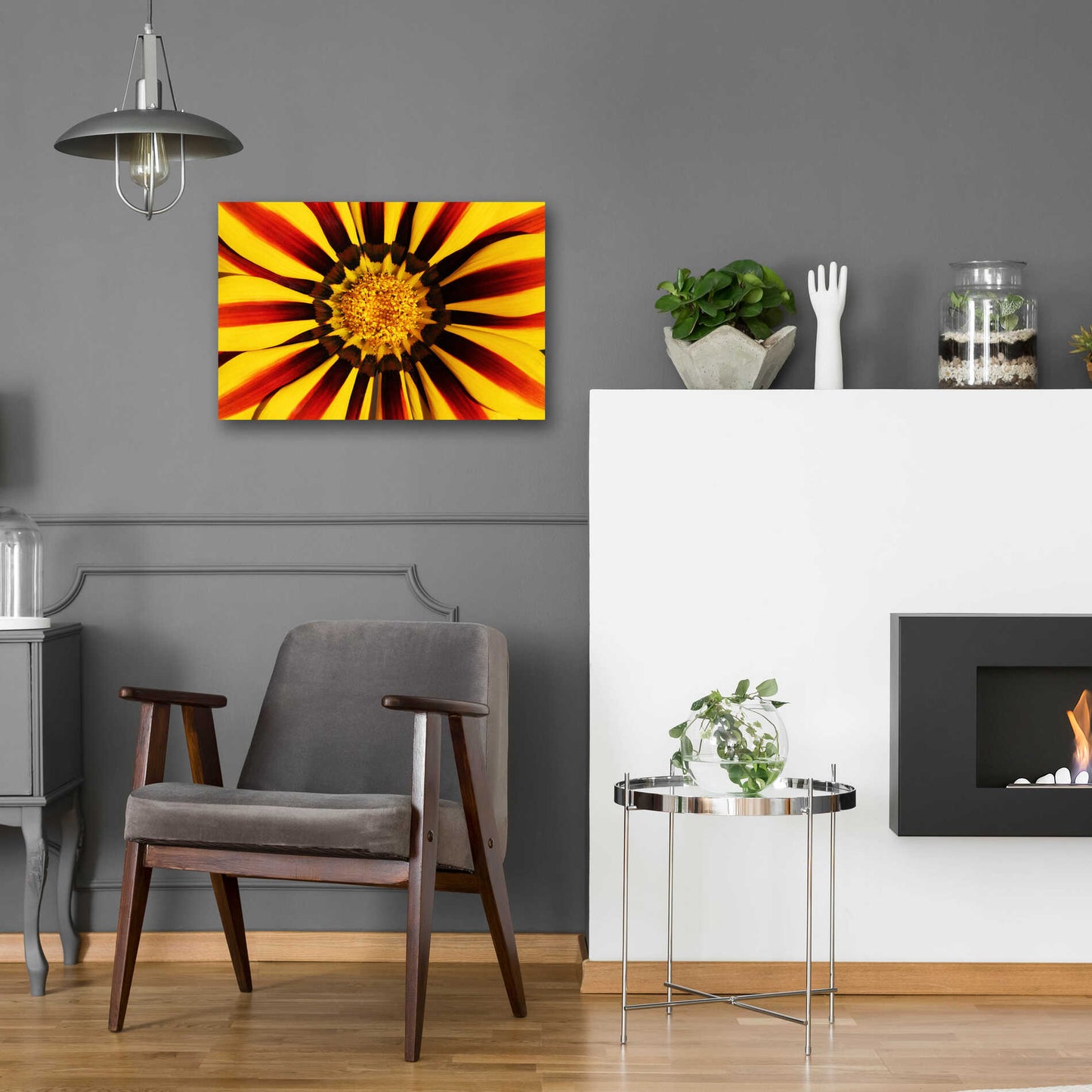 Epic Art 'Gazania' by Epic Portfolio Acrylic Glass Wall Art,24x16