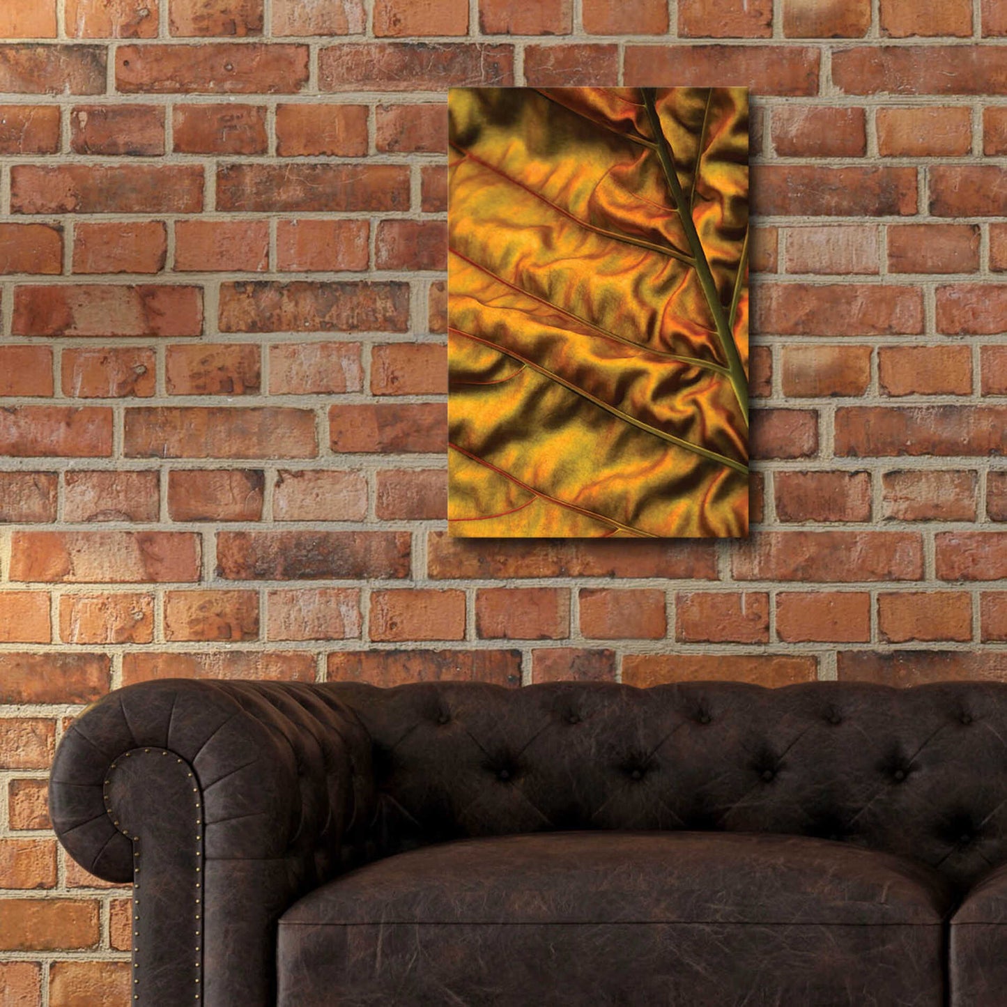 Epic Art 'Golden Desert' by Epic Portfolio Acrylic Glass Wall Art,16x24