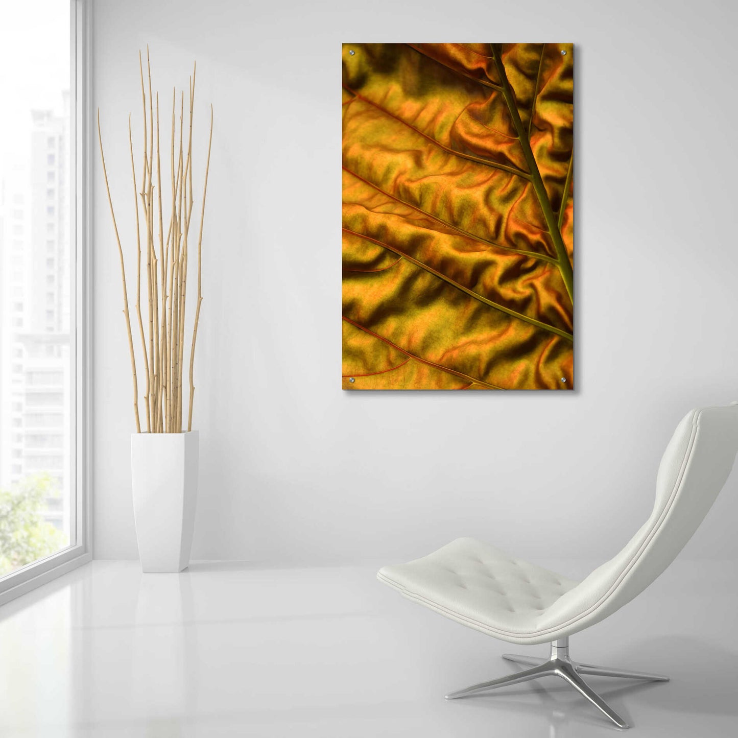 Epic Art 'Golden Desert' by Epic Portfolio Acrylic Glass Wall Art,24x36