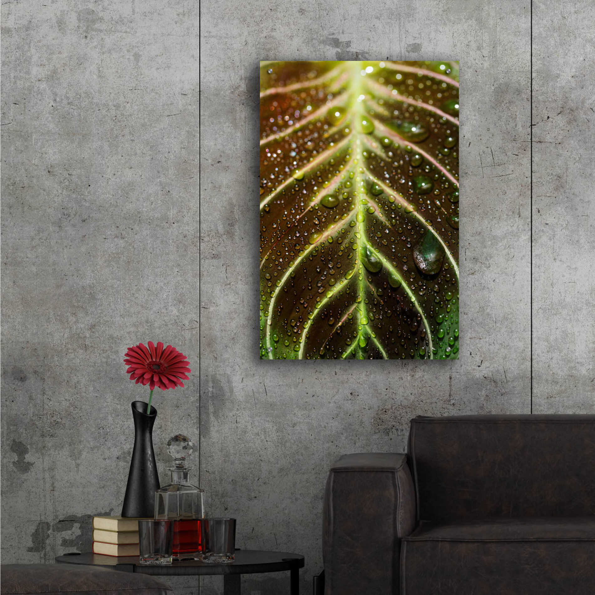 Epic Art 'Morning Dew' by Epic Portfolio Acrylic Glass Wall Art,24x36