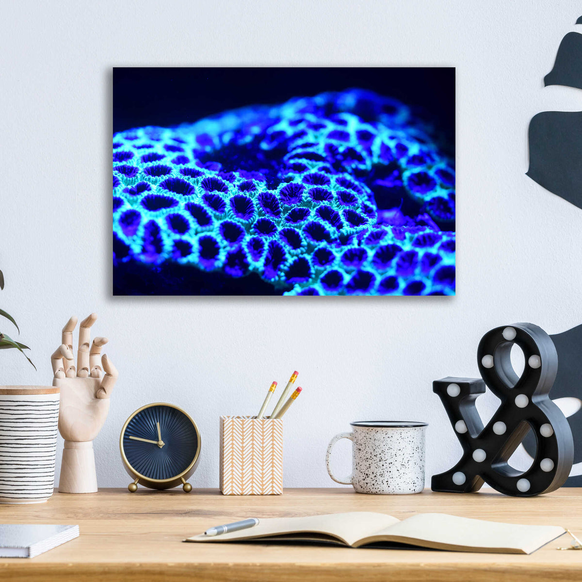 Epic Art 'Ocean Carpet' by Epic Portfolio Acrylic Glass Wall Art,16x12