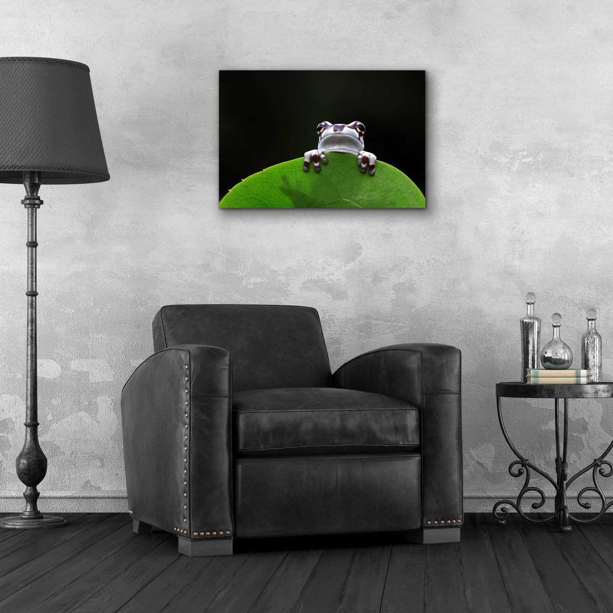Epic Art 'Peekaboo' by Epic Portfolio Acrylic Glass Wall Art,24x16