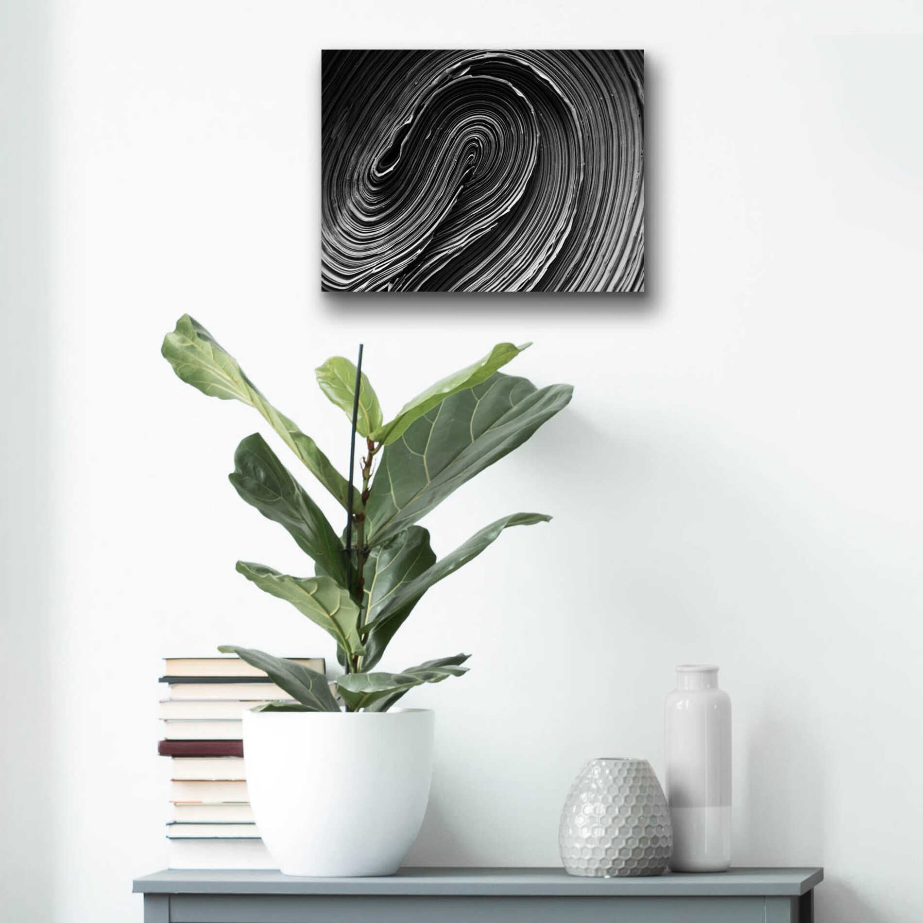 Epic Art 'Rolled Up' by Epic Portfolio Acrylic Glass Wall Art,16x12