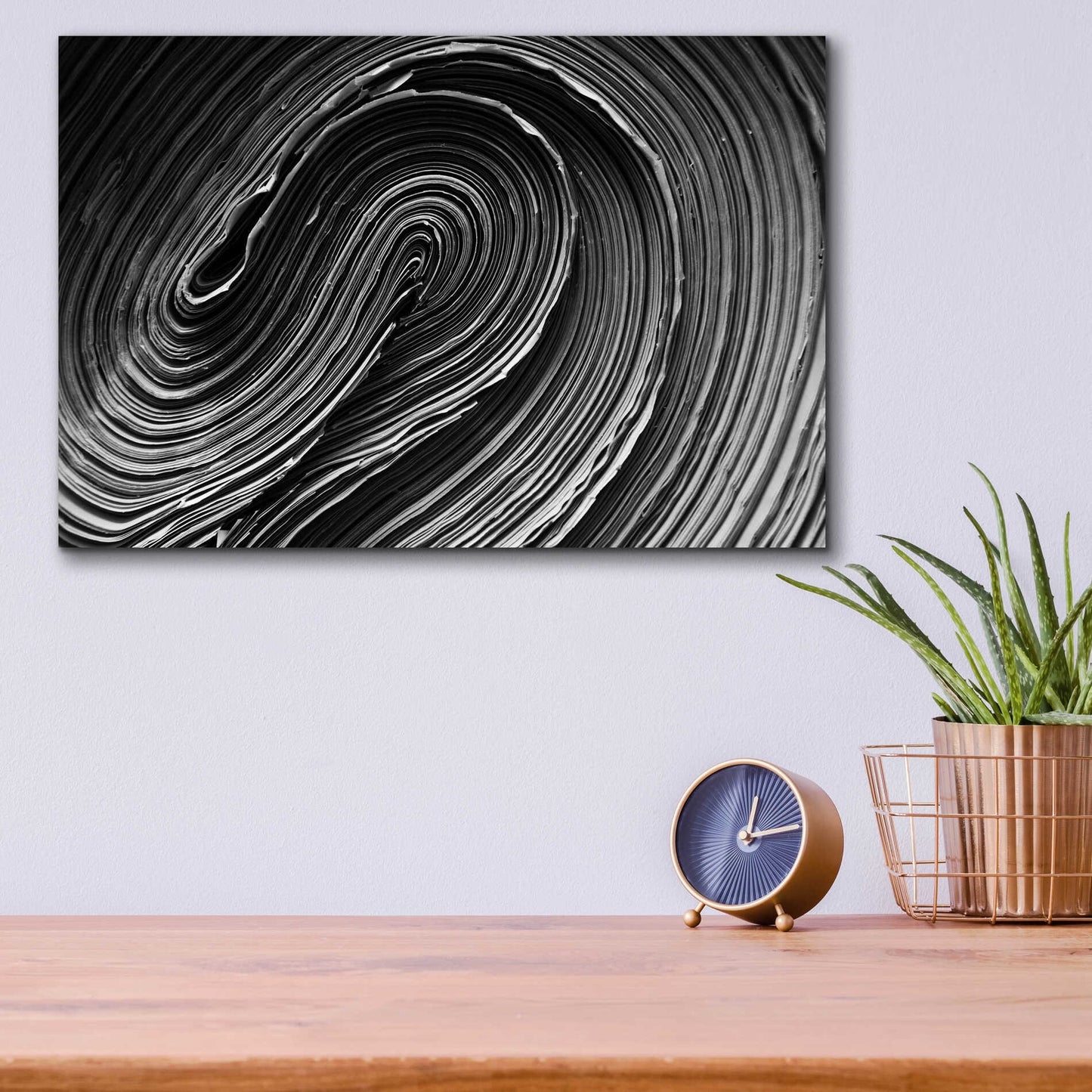 Epic Art 'Rolled Up' by Epic Portfolio Acrylic Glass Wall Art,16x12