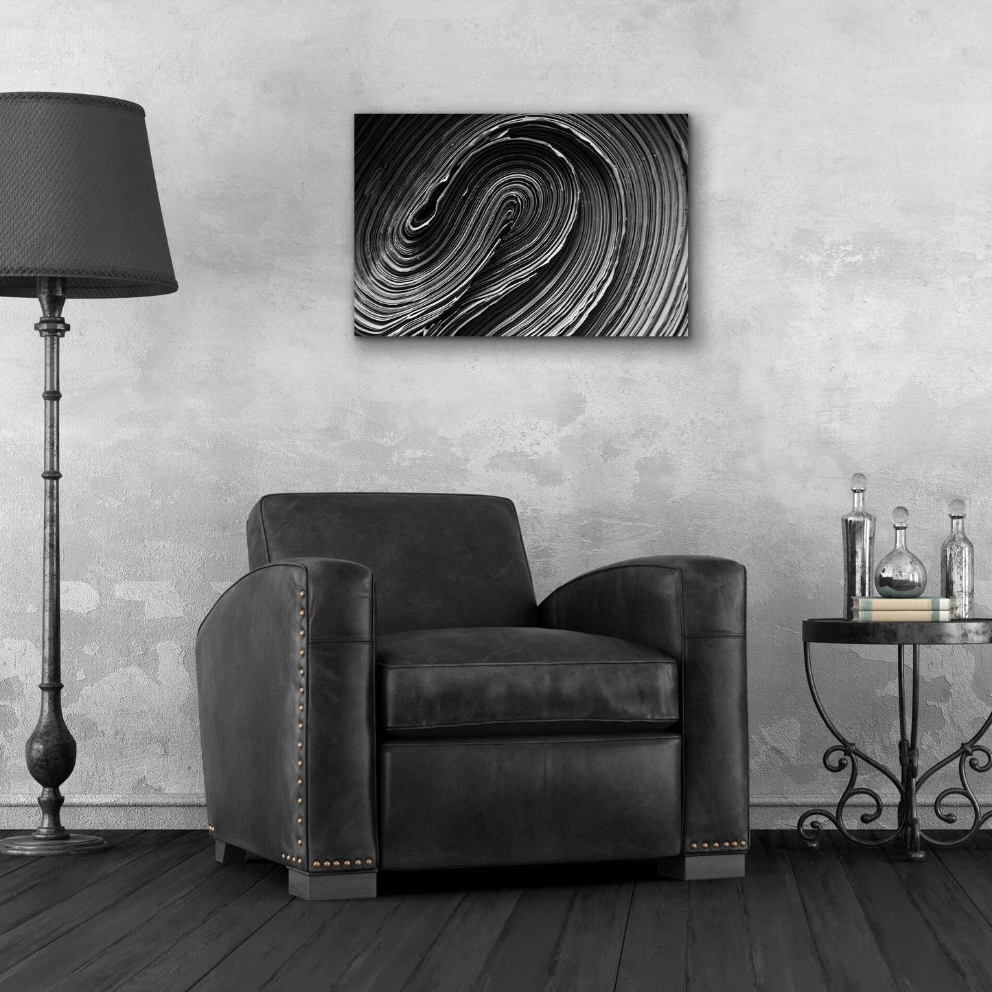 Epic Art 'Rolled Up' by Epic Portfolio Acrylic Glass Wall Art,24x16