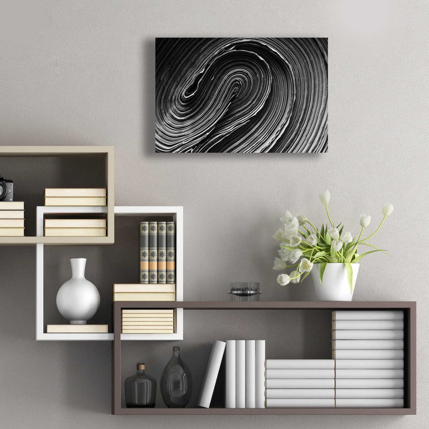 Epic Art 'Rolled Up' by Epic Portfolio Acrylic Glass Wall Art,24x16